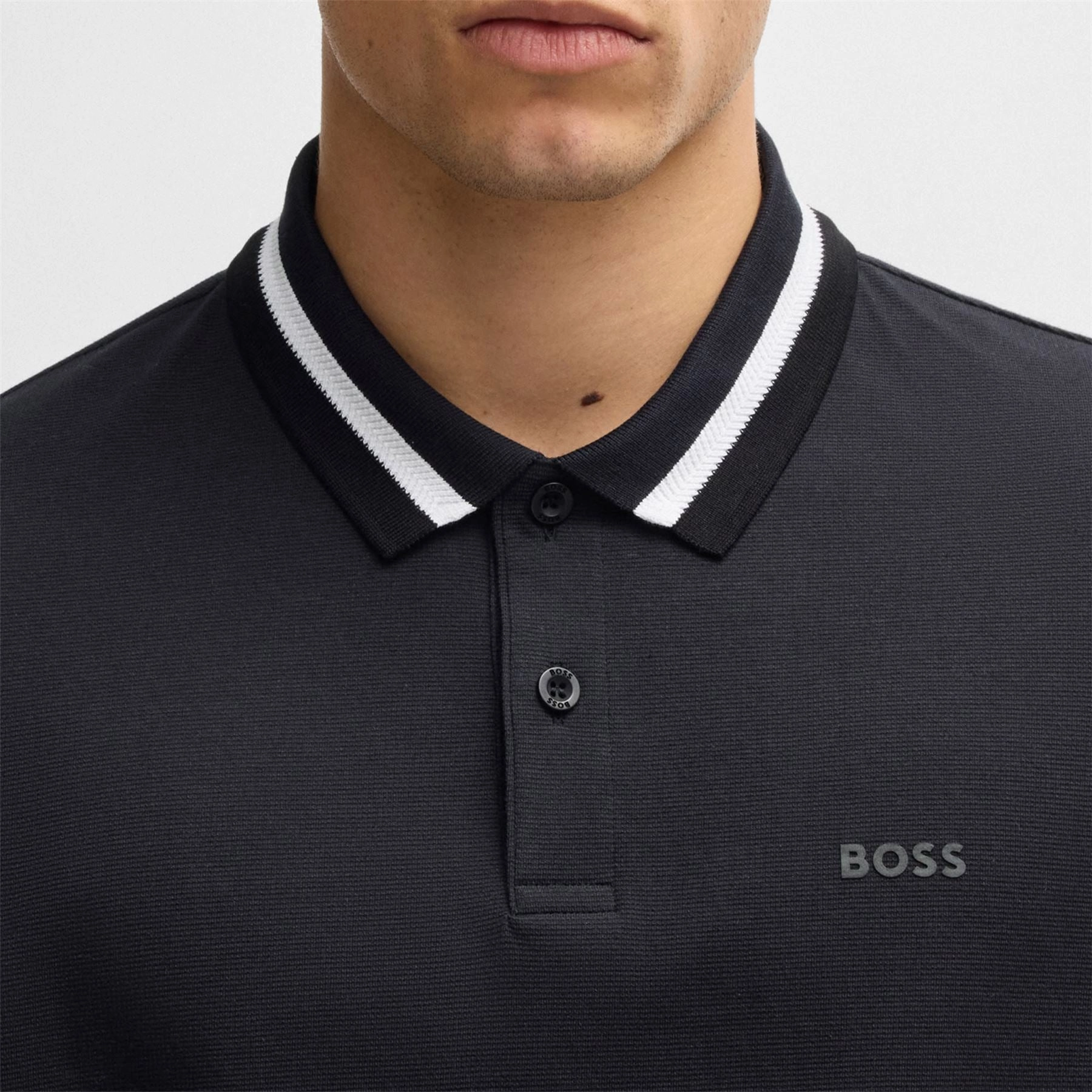 Paddy AP Heritage Polo Dark Blue Boss Men's Fashion