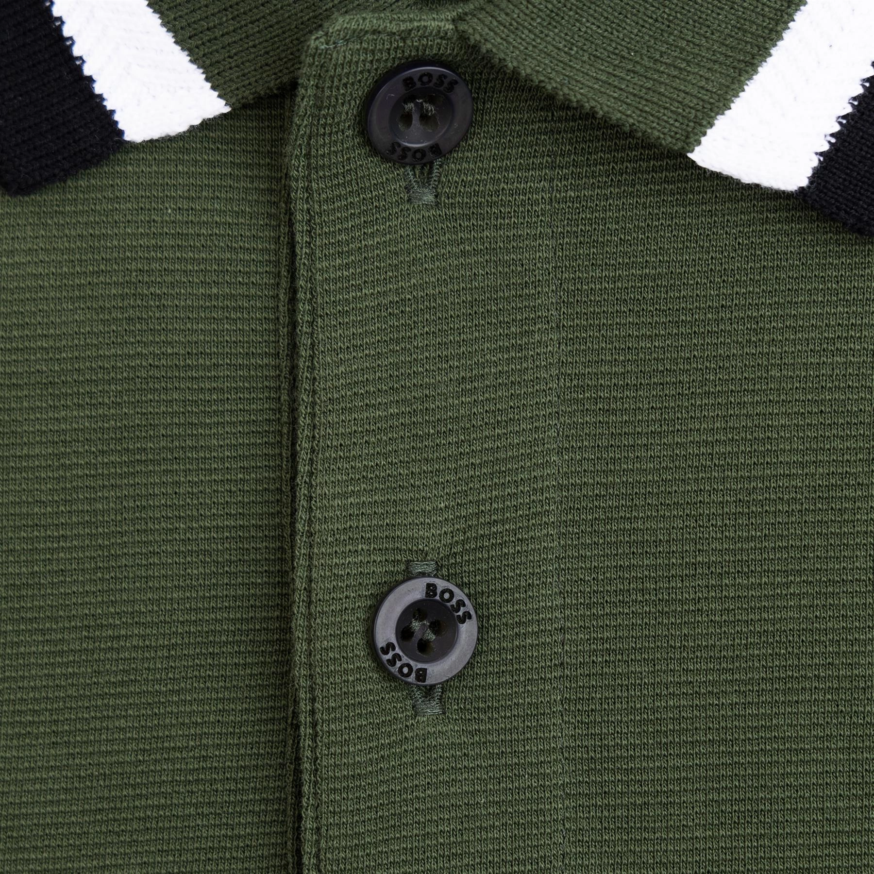 Paddy AP Heritage Polo Dark Green Boss Men's Fashion