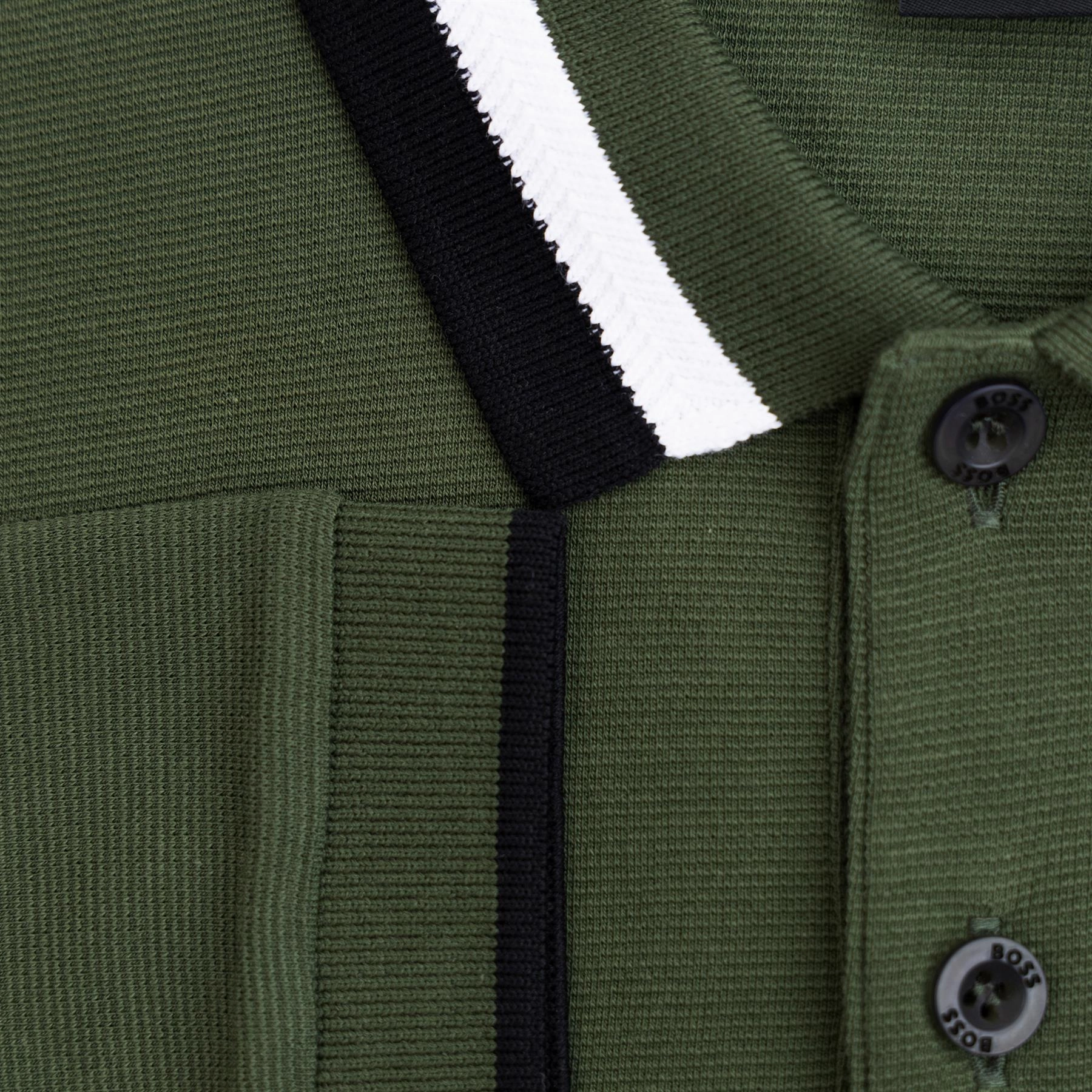 Paddy AP Heritage Polo Dark Green Boss Men's Fashion