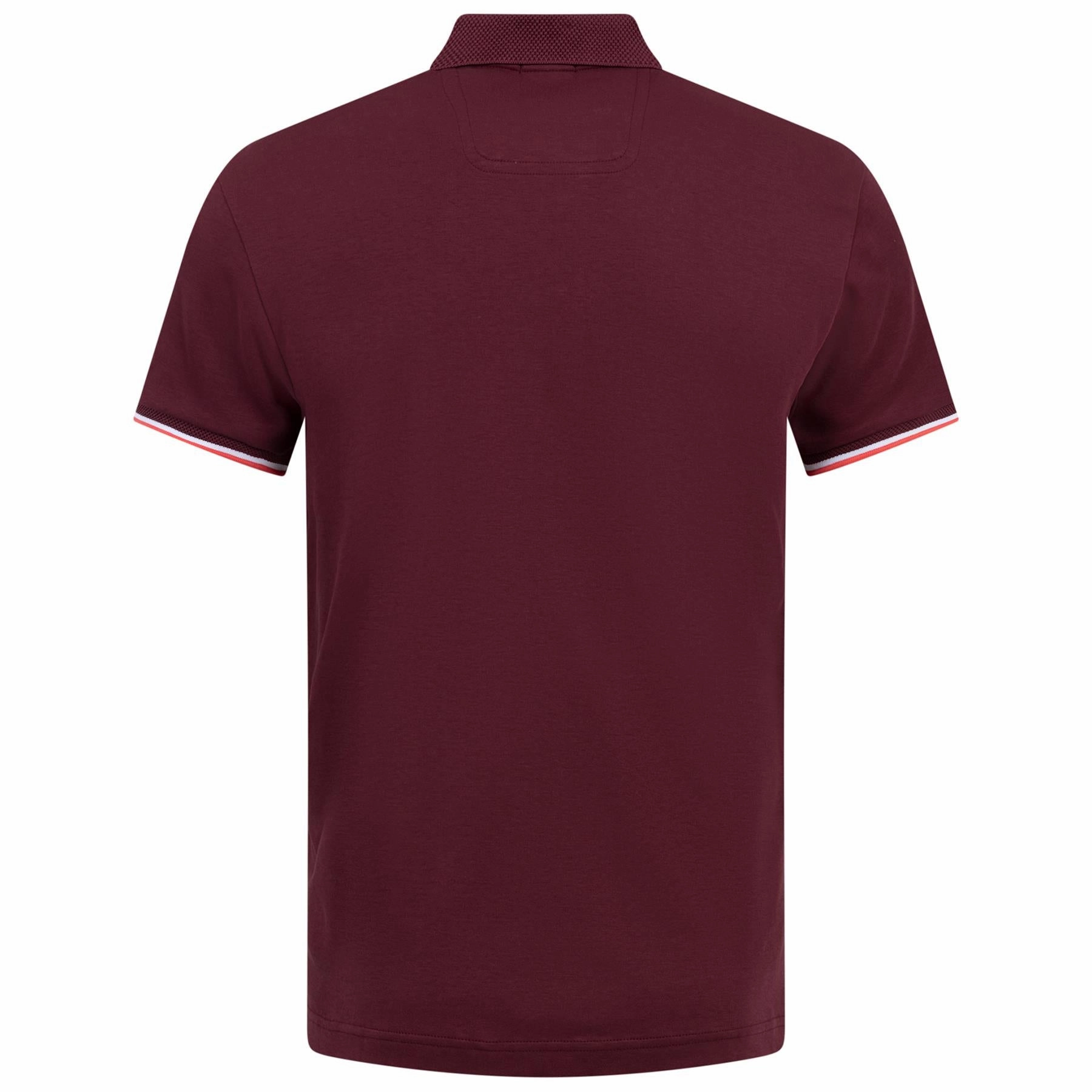 Paddy Lux Heritage Polo Medium Red Boss Men's Fashion