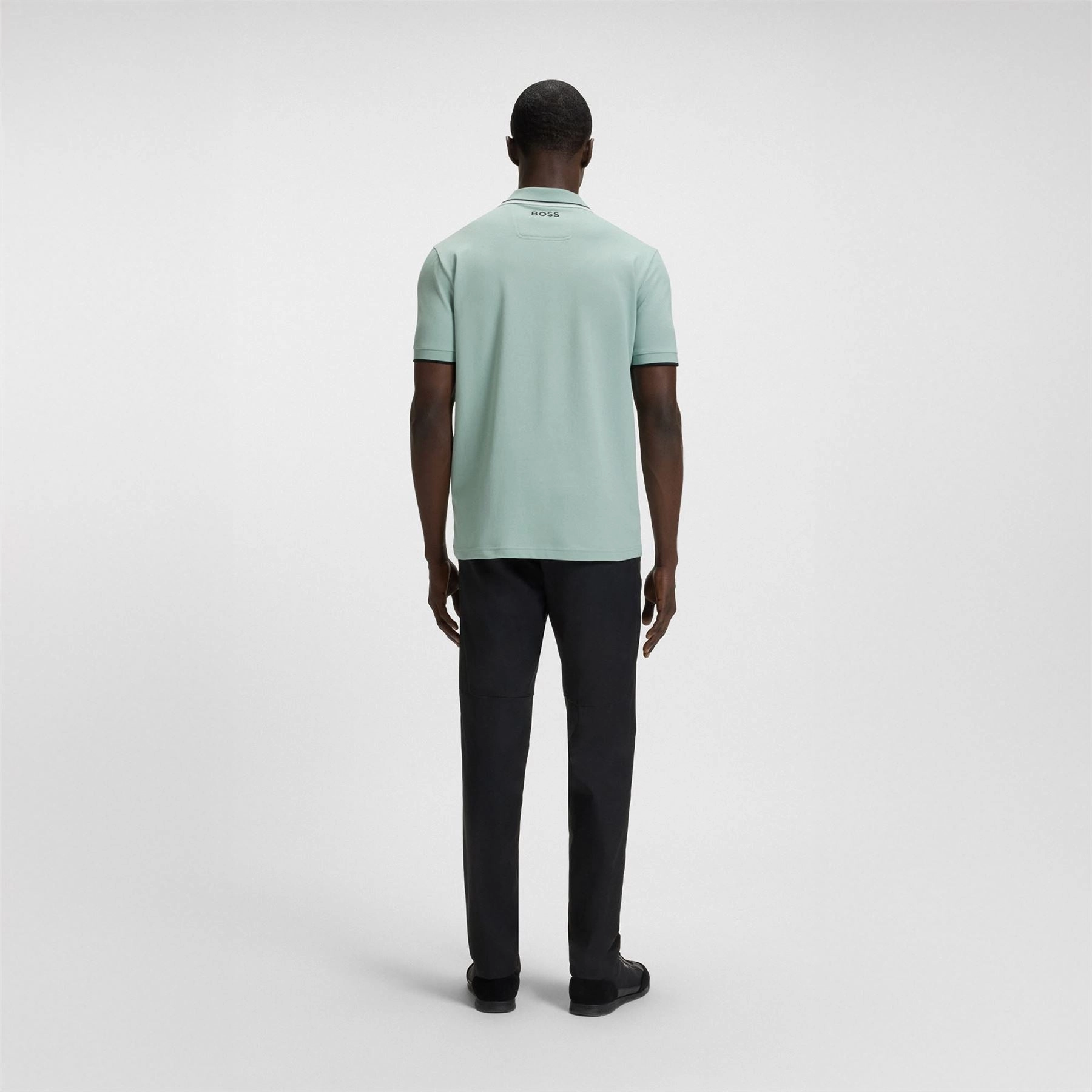 Paddy Pro Cotton Polo Open Green Boss Men's Fashion