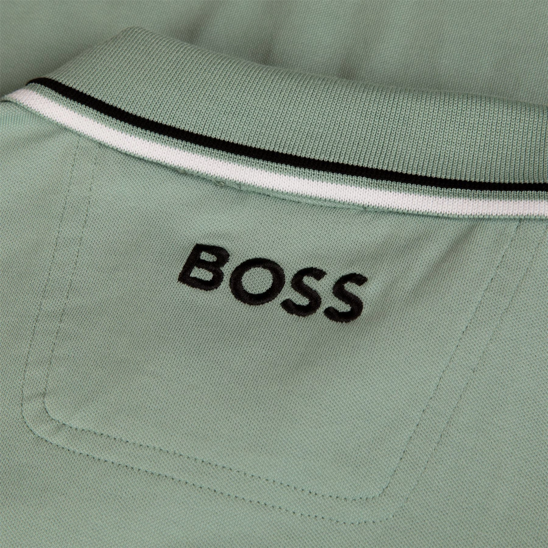 Paddy Pro Cotton Polo Open Green Boss Men's Fashion