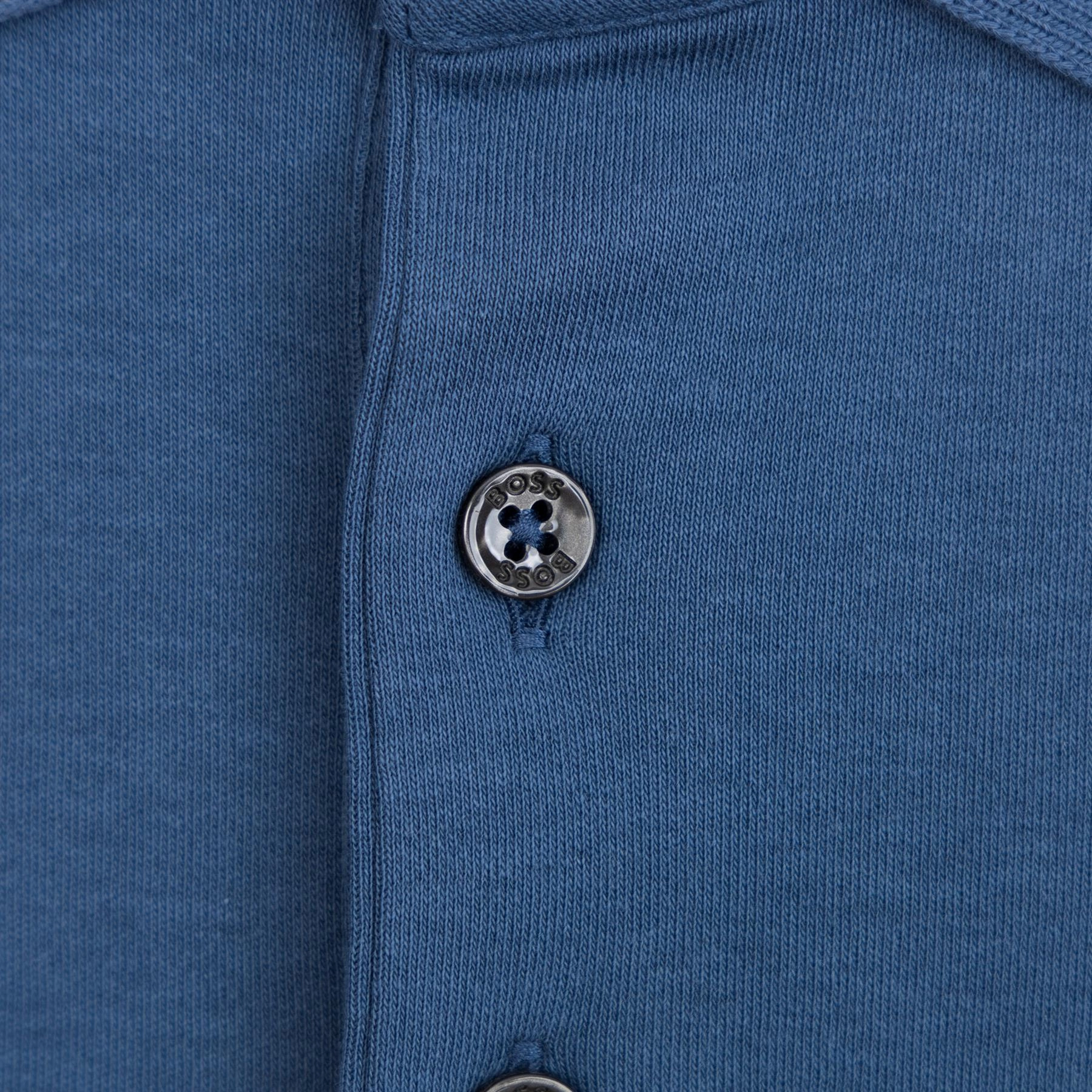 Pado 30 LS Polo Medium Blue Boss Men's Fashion
