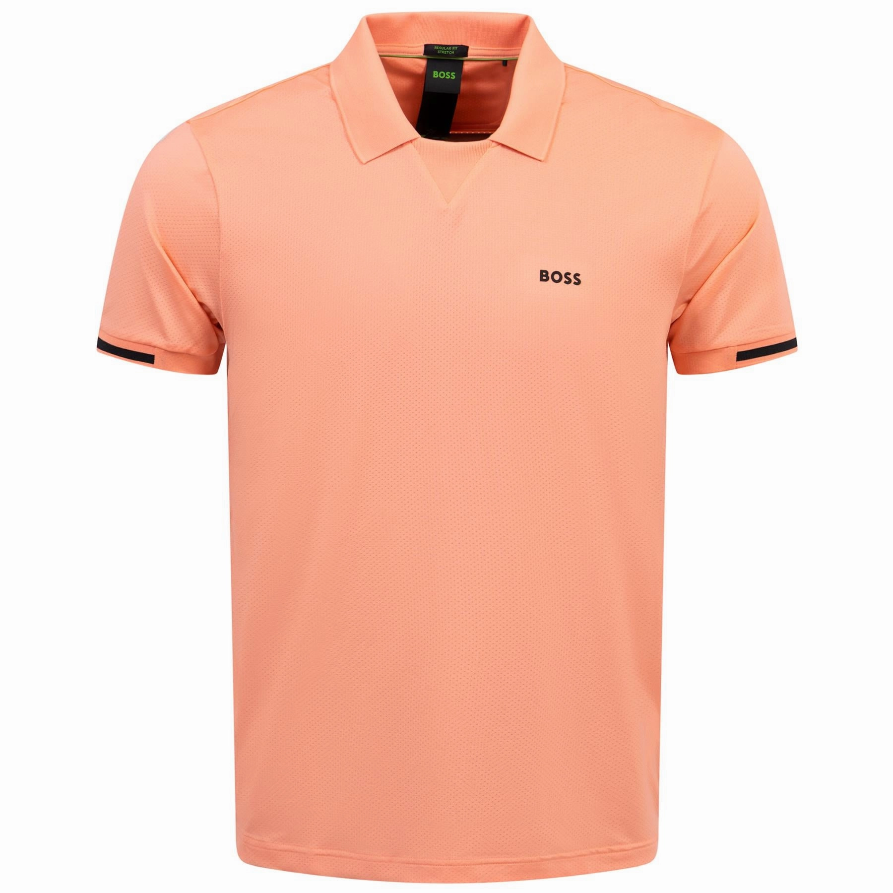 Palle Mesh Polo Open Red Boss men's fashion and office attire