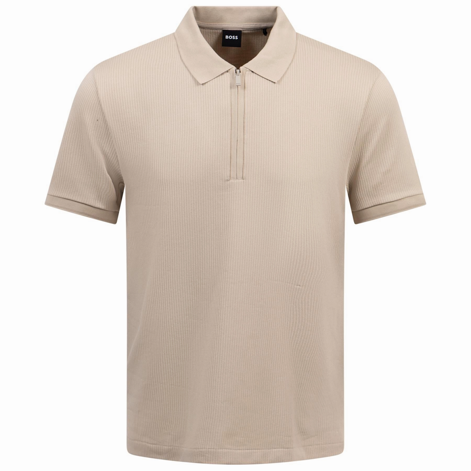 Paras 25 Cotton Polo Light Beige Boss men's fashion and office attire