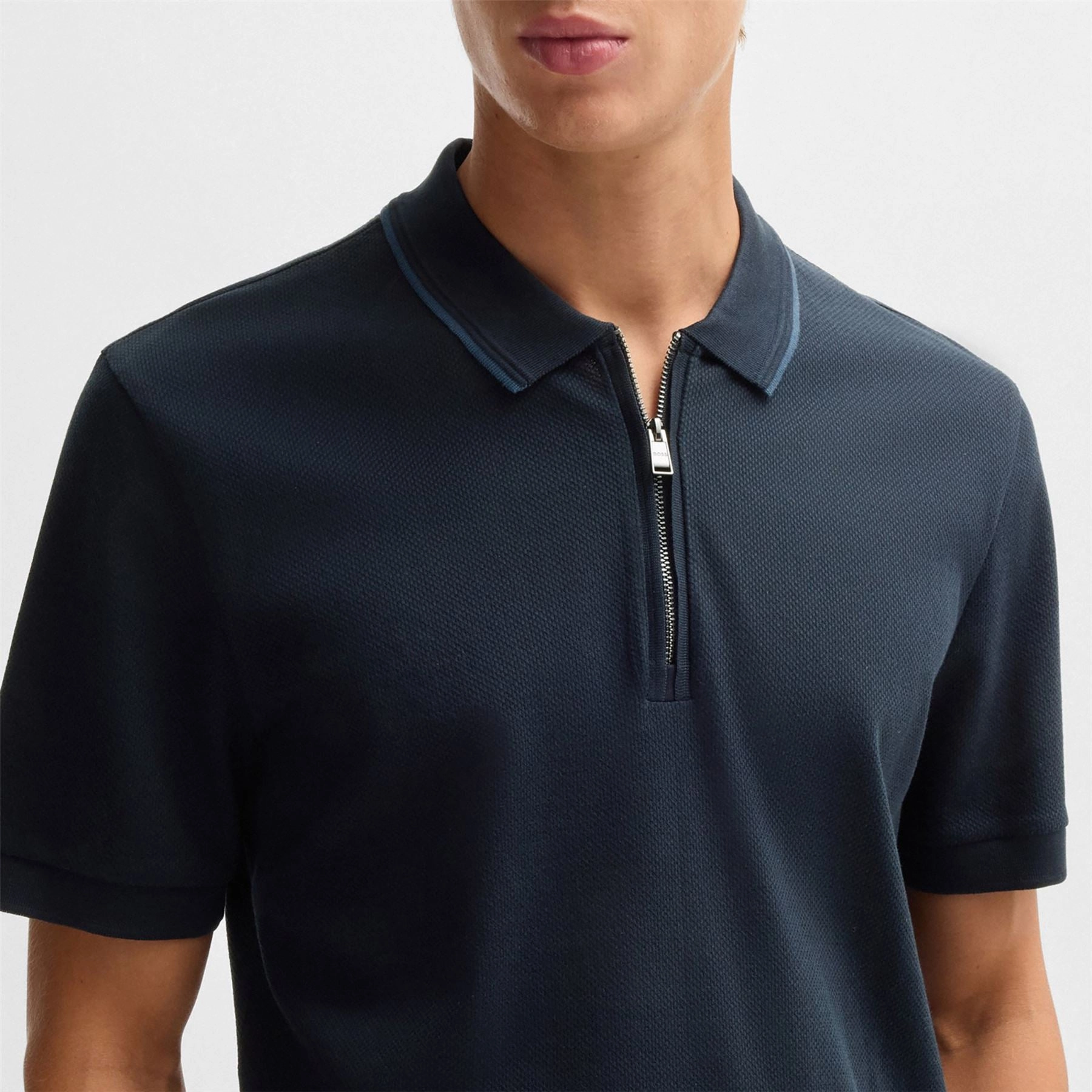 Paras 59 Polo Dark Blue Boss Men's Fashion