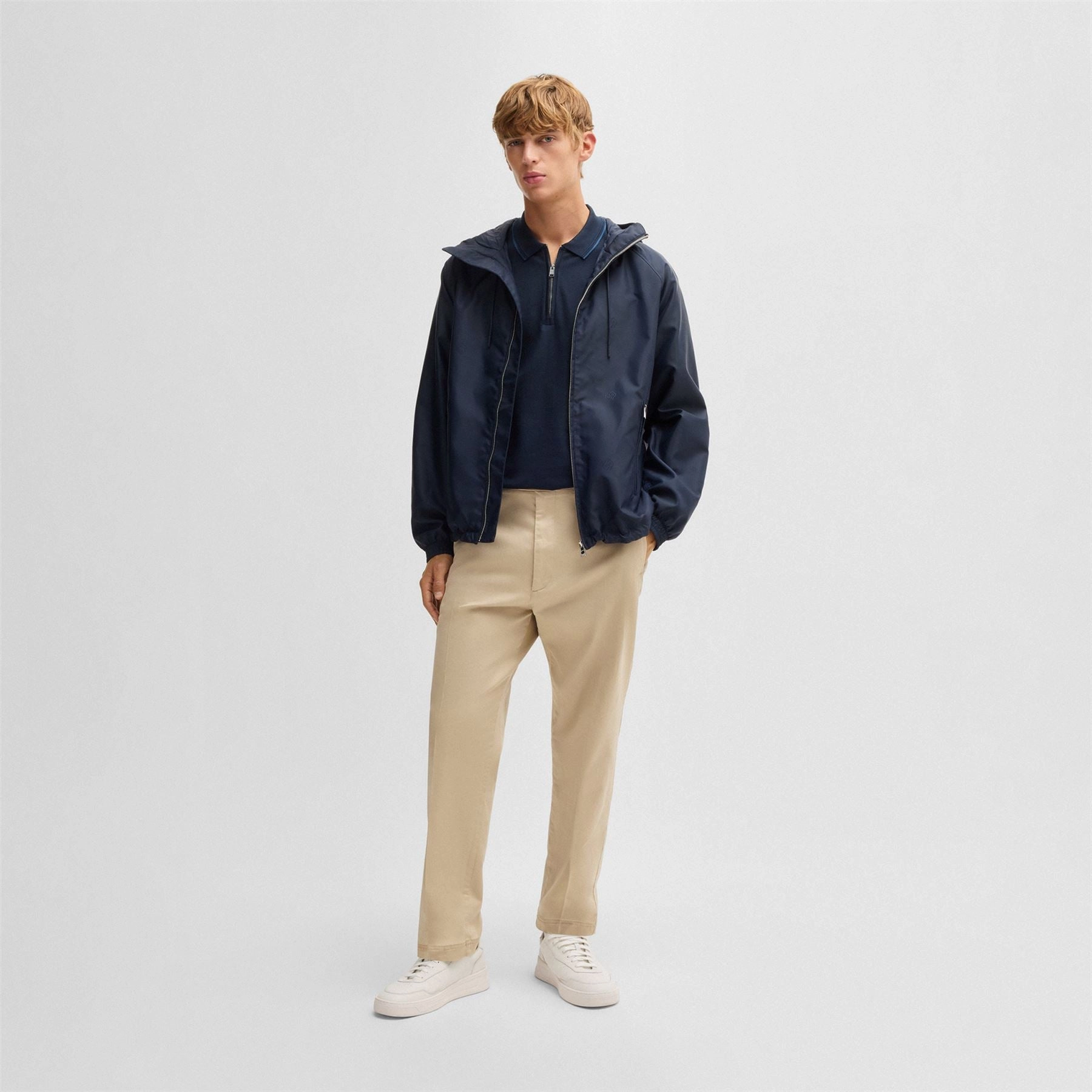 Paras 59 Polo Dark Blue Boss Men's Fashion