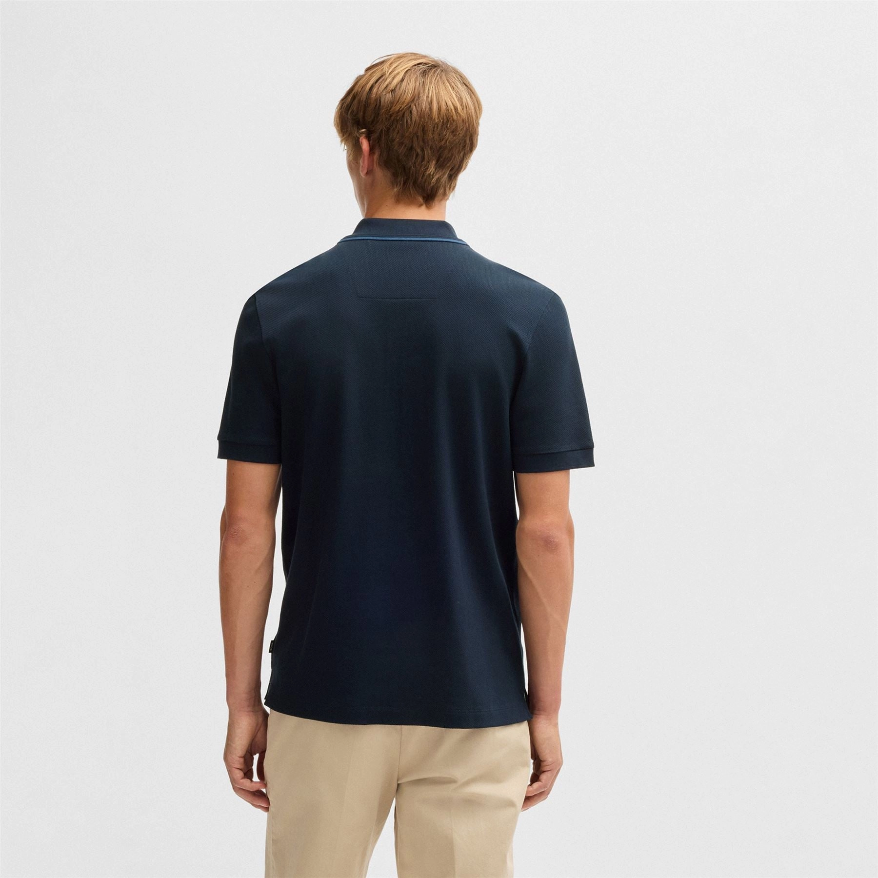 Paras 59 Polo Dark Blue Boss Men's Fashion
