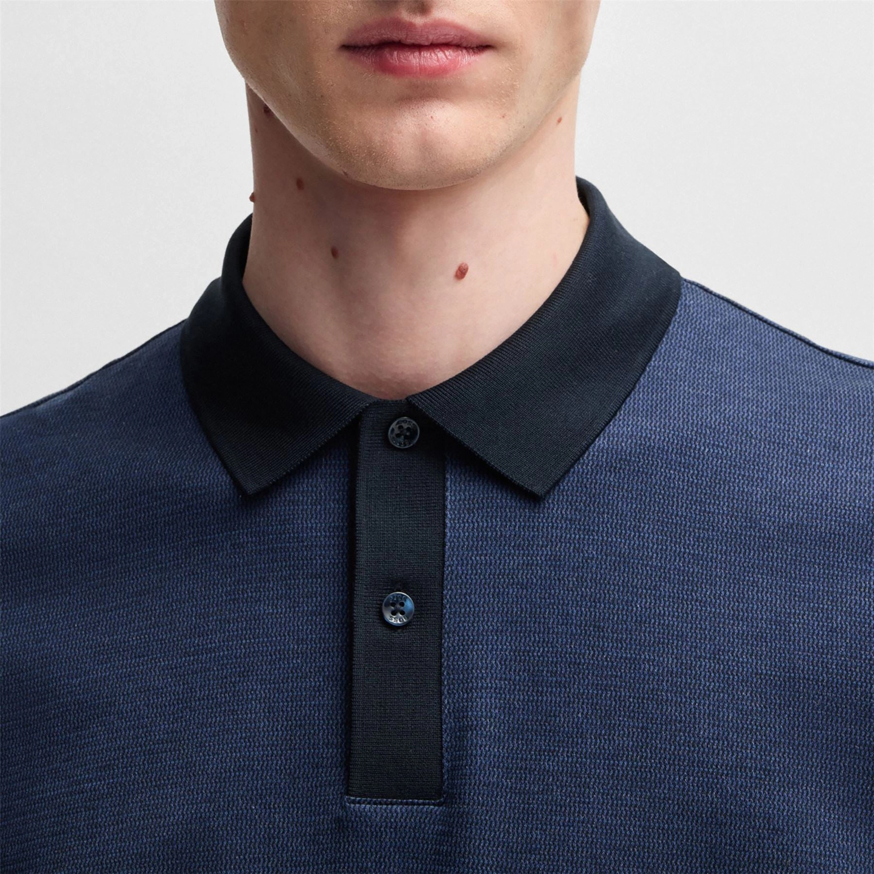 Parlay 432 Polo Dark Blue Boss Men's Fashion