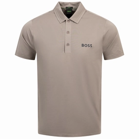Patteo MB 17 Polo Light Green Boss men's fashion and office attire
