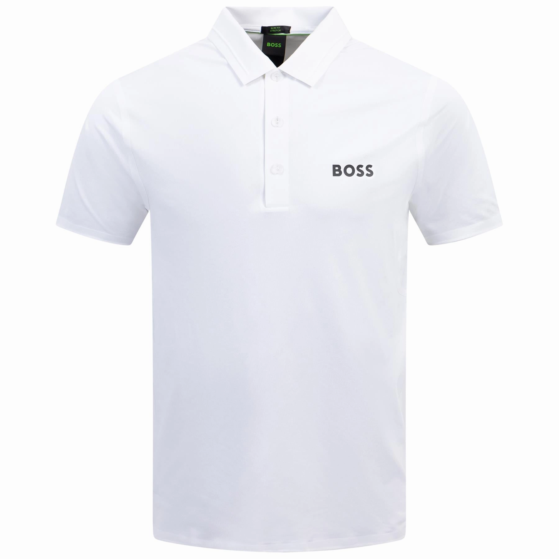 Patteo MB 17 Polo White Boss men's fashion and office attire