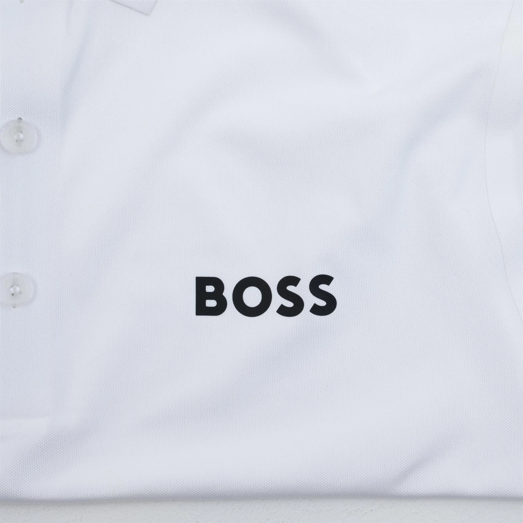 Patteo MB 17 Polo White Boss Men's Fashion