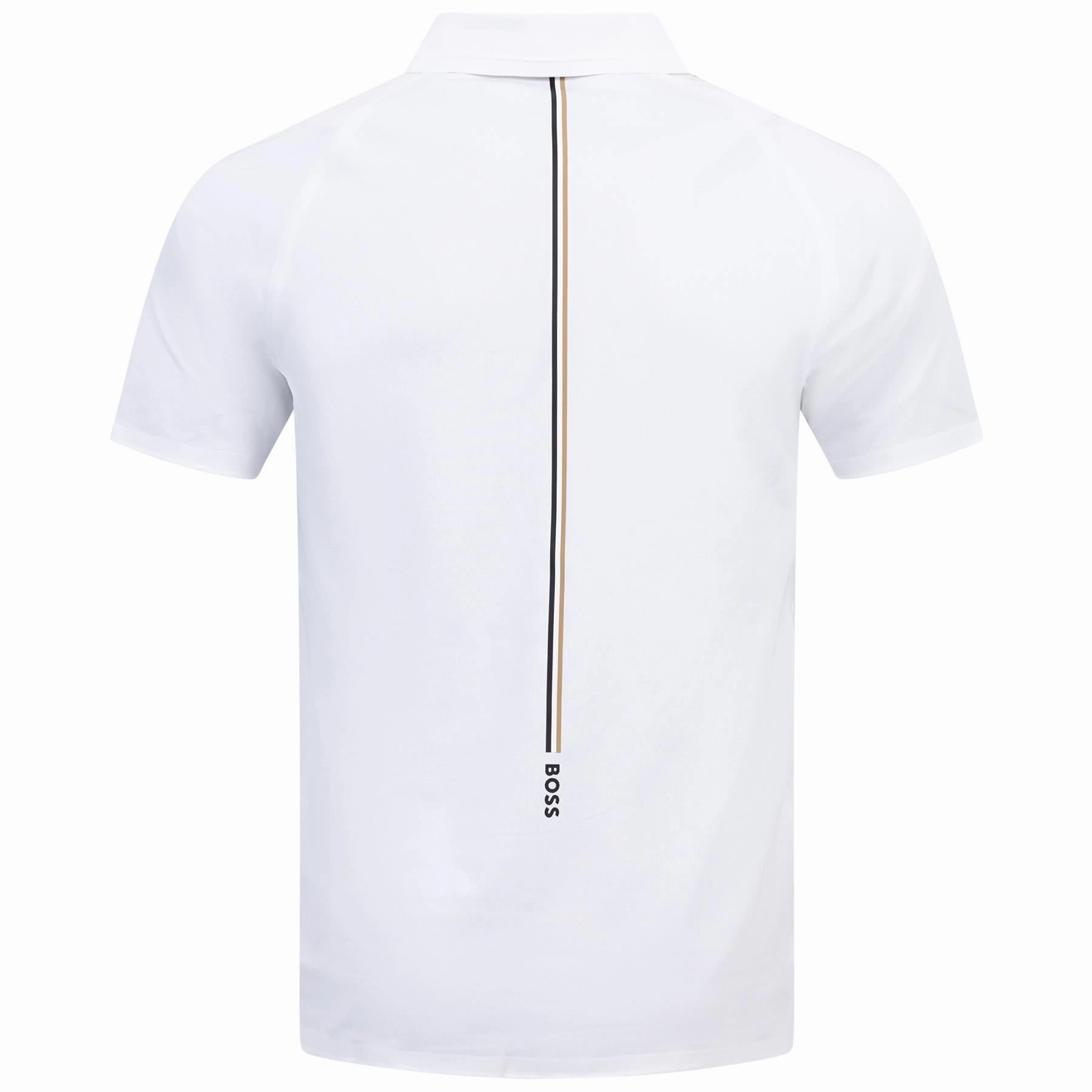 Patteo MB 17 Polo White Boss Men's Fashion