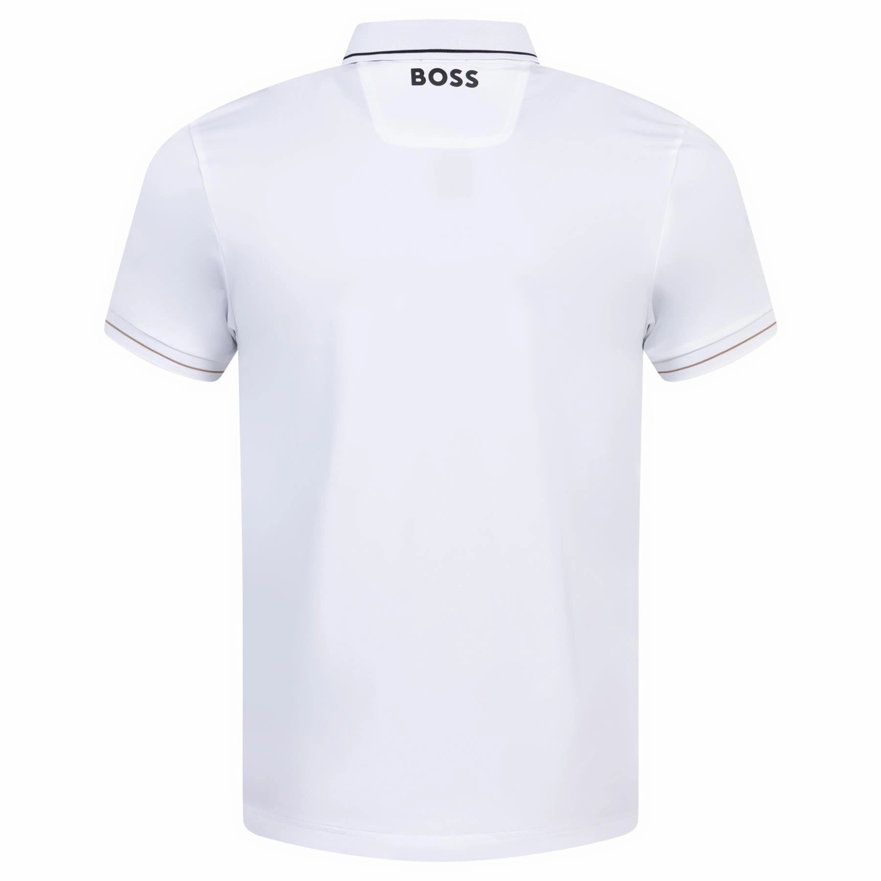 Paul Pro Polo Natural White Boss Men's Fashion