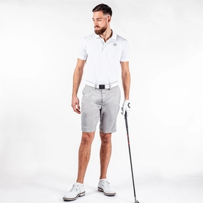 Percy VENTIL8  Shorts Light Grey Galvin Green men's golf outerwear