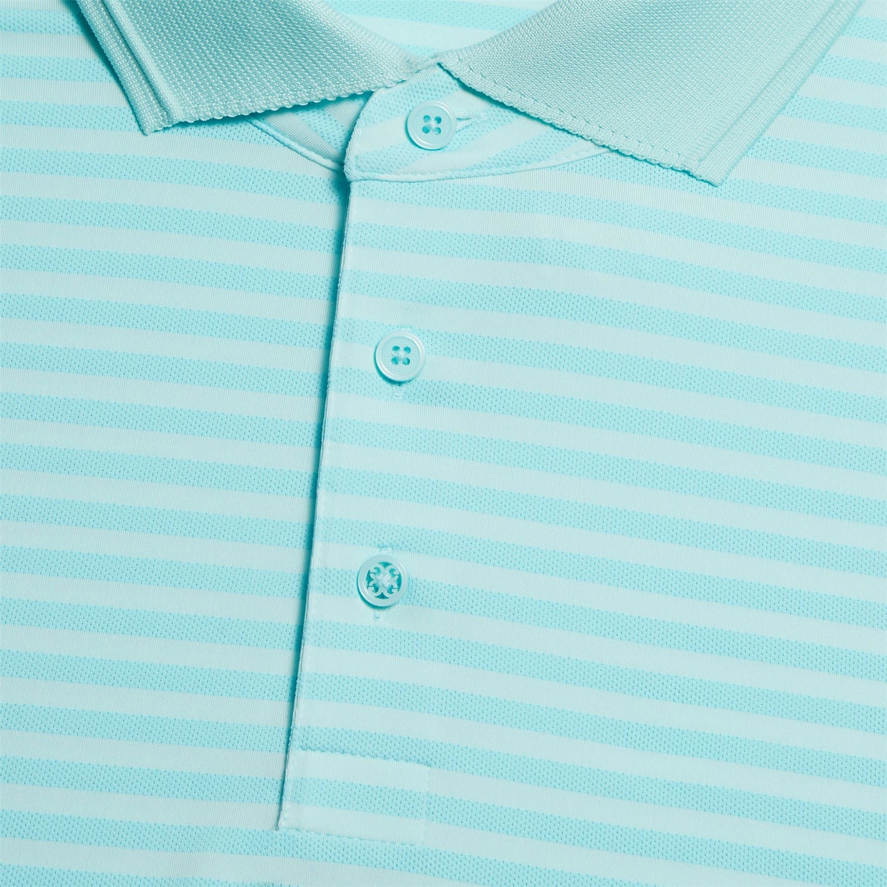 Perforated Stripe Tech Jersey Polo Powder G/Fore Men's Fashion
