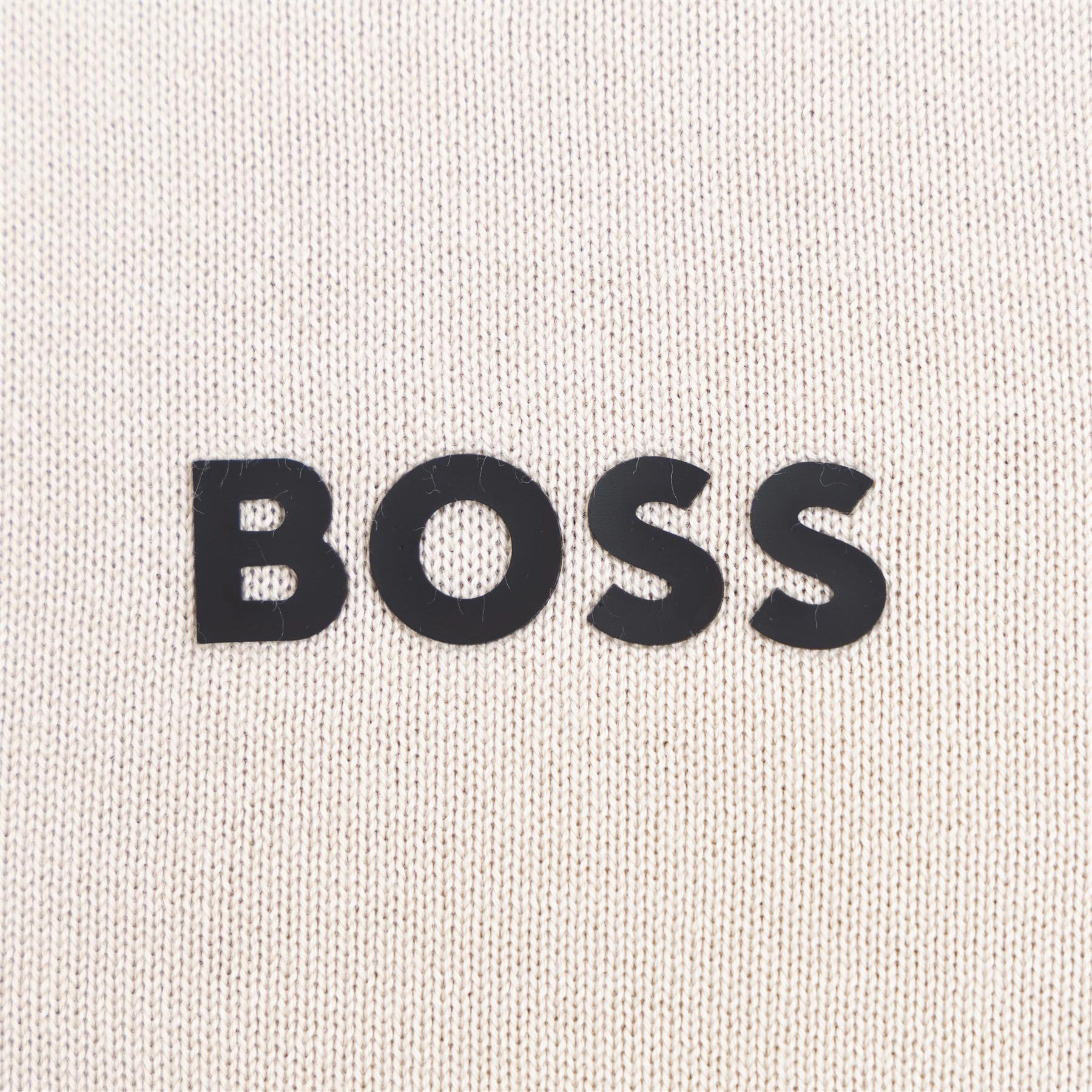 Perform Max Crew Neck Open Beige Boss Men's Fashion
