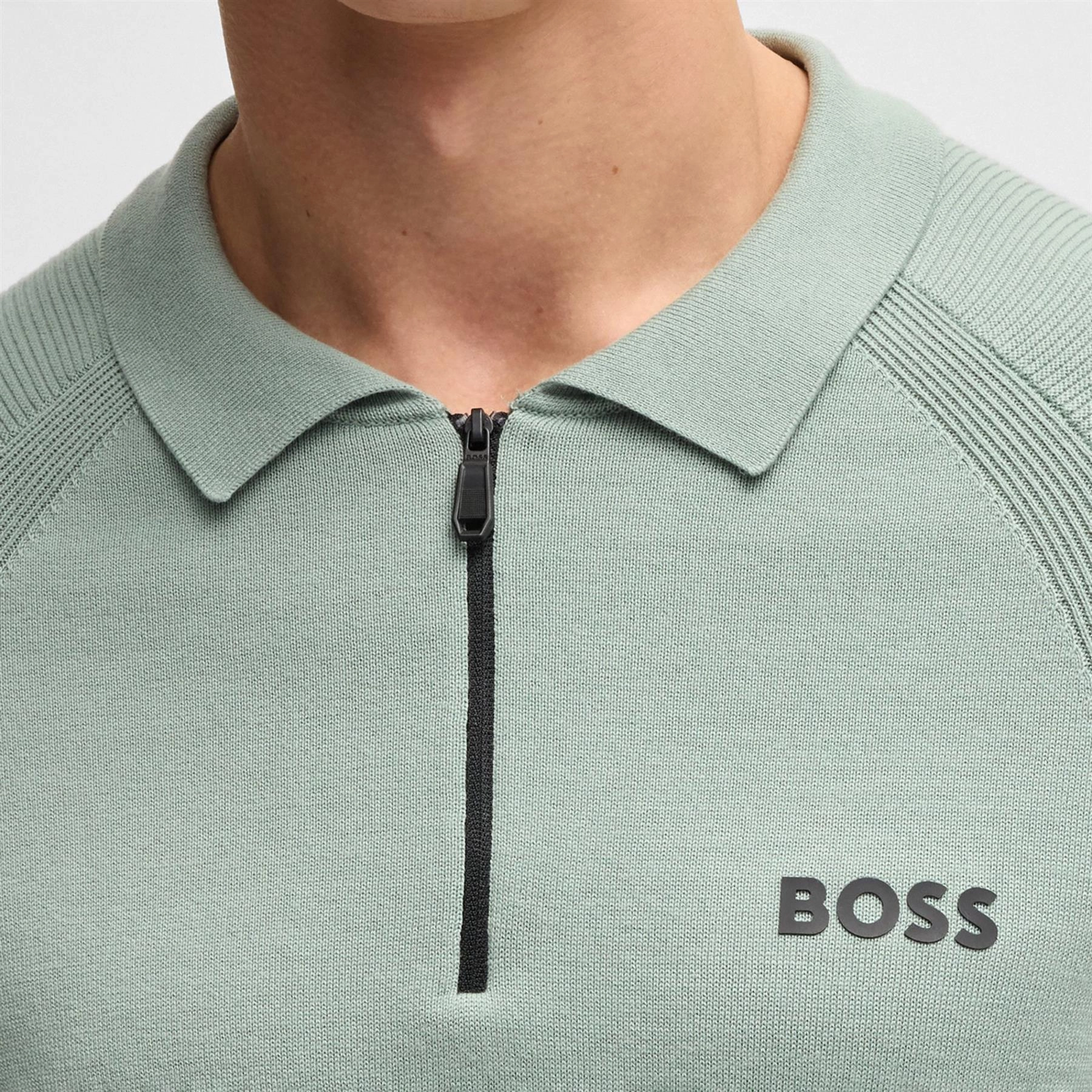 Perform Max Polo Open Green Boss Men's Fashion