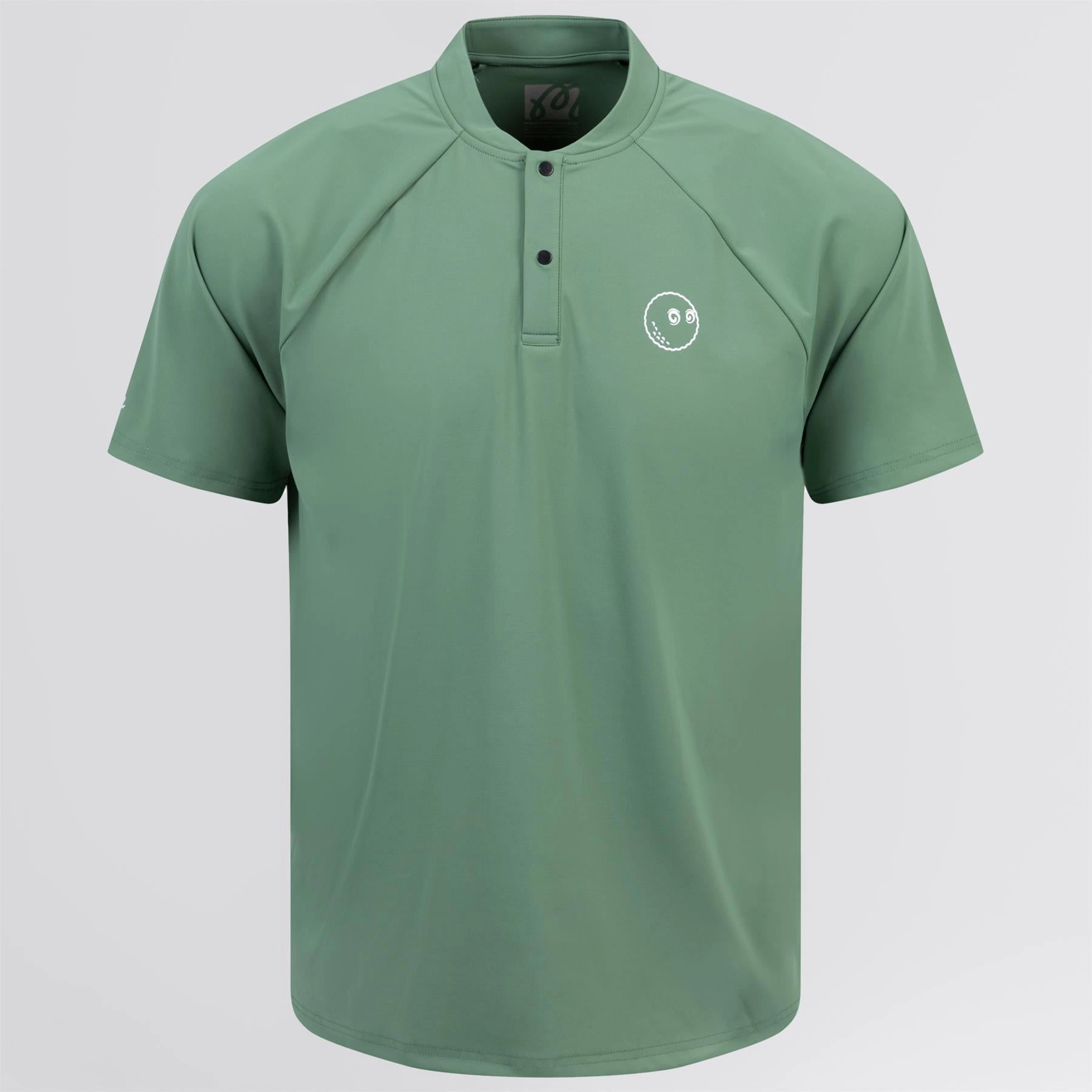 Performance Blade Collar Polo Forest Malbon Men's Golf Lifestyle Wear