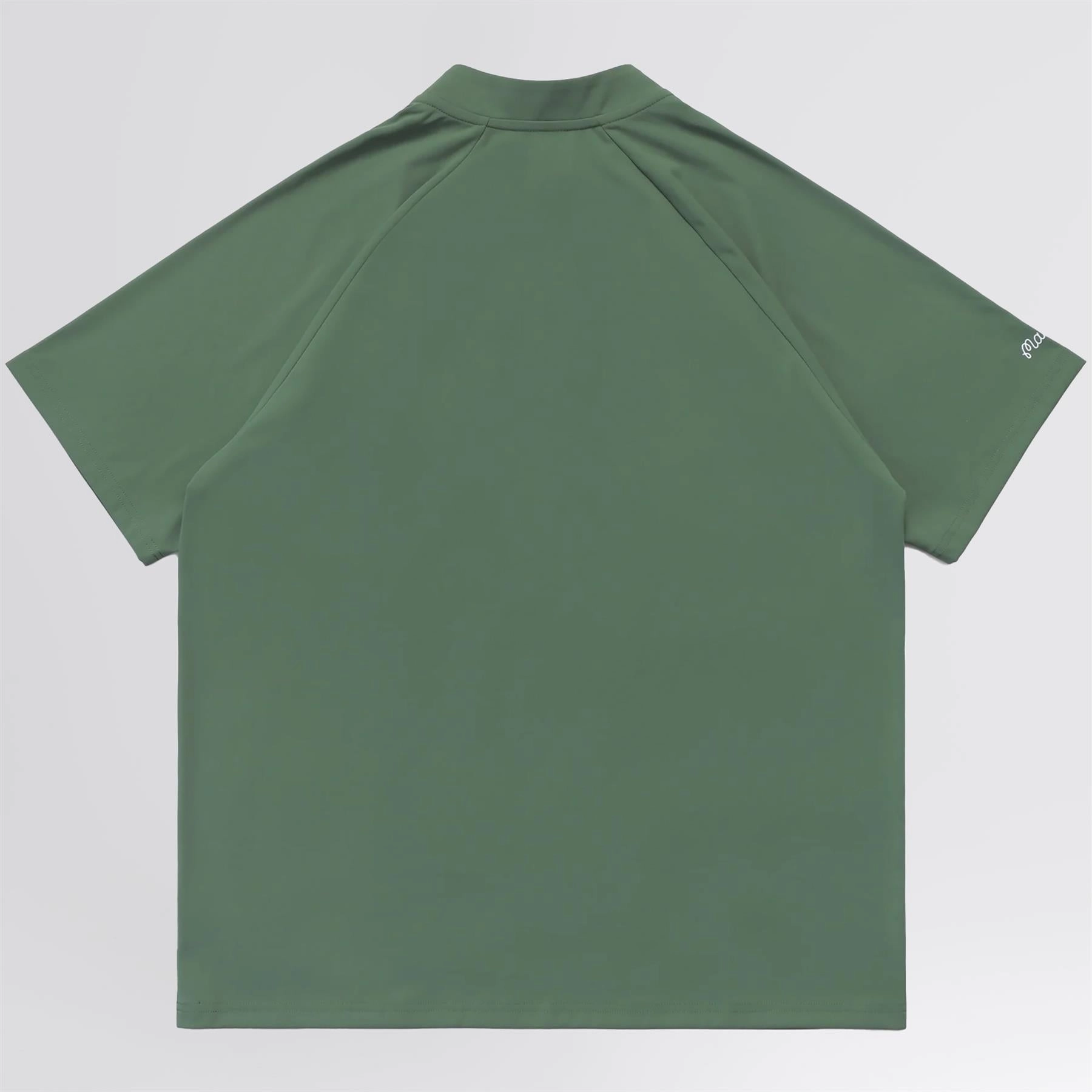 Performance Blade Collar Polo Forest Malbon Men's Golf Lifestyle Wear