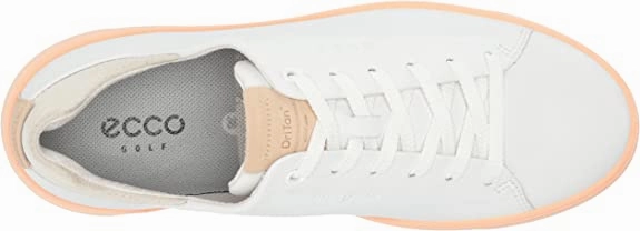 Elastic Fit Shoes ECCO Ladies Golf Tray Golf Shoes