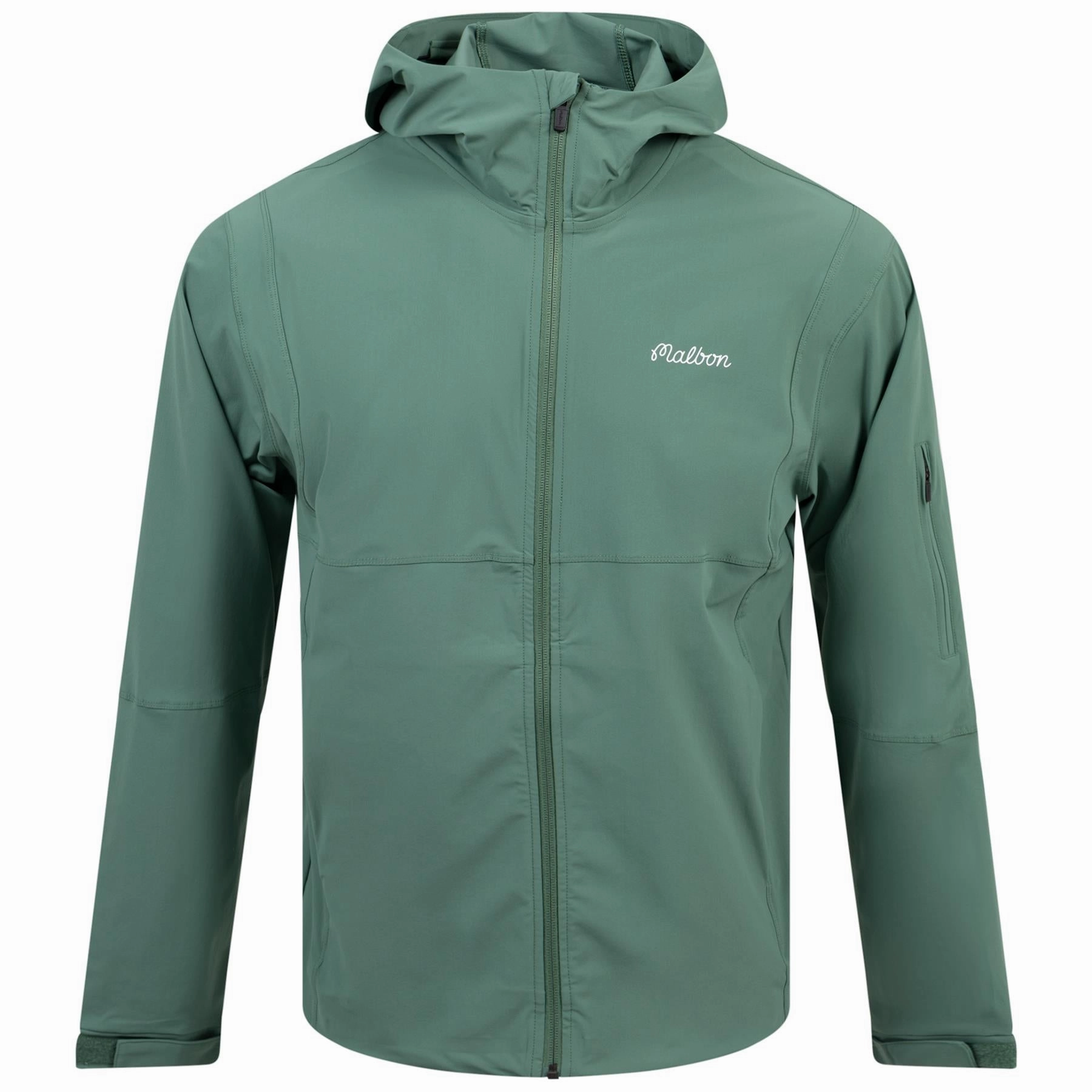Performance Full Zip Shell Jacket Forest Malbon Men's Golf Lifestyle Wear