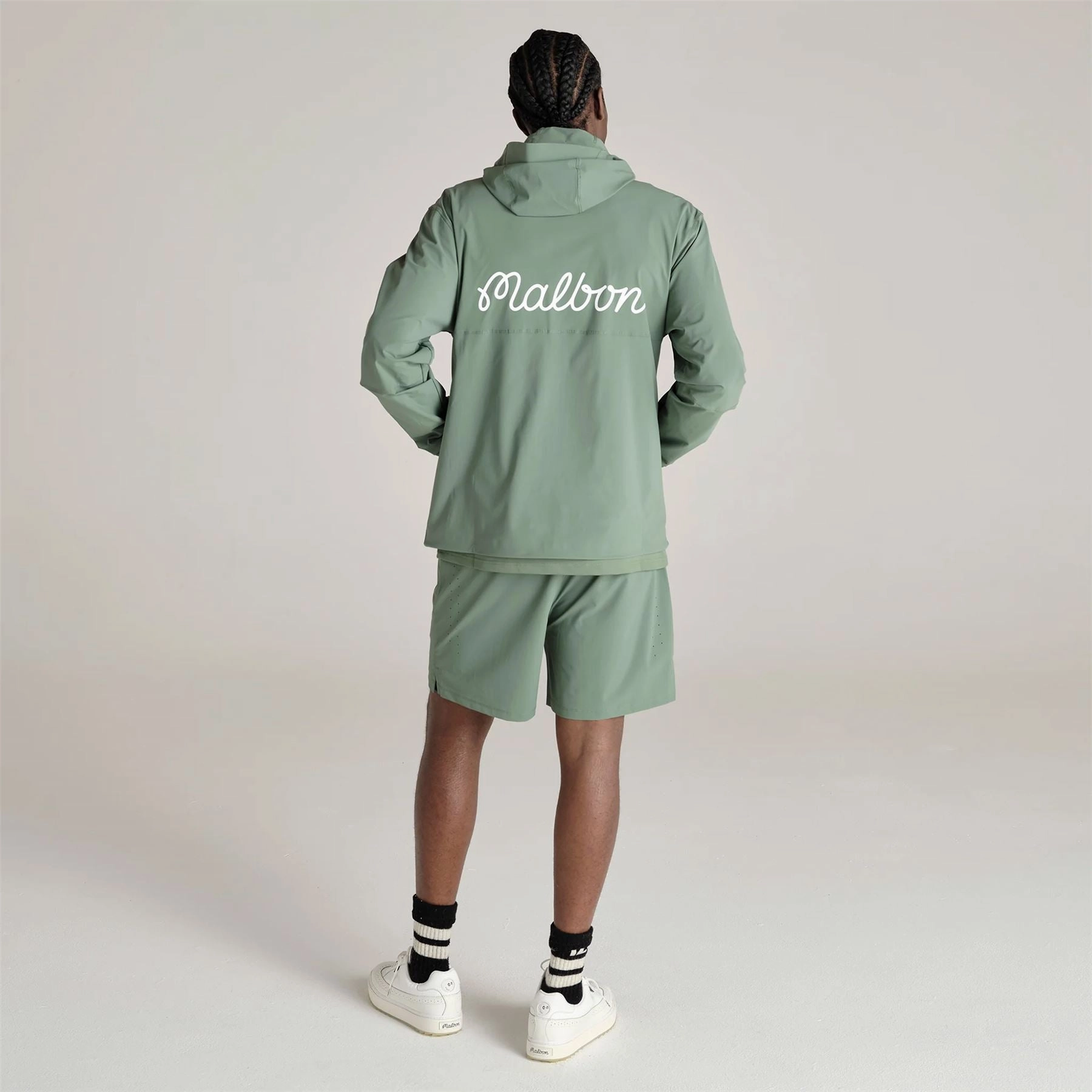 Performance Full Zip Shell Jacket Forest Malbon Men's Golf Lifestyle Wear