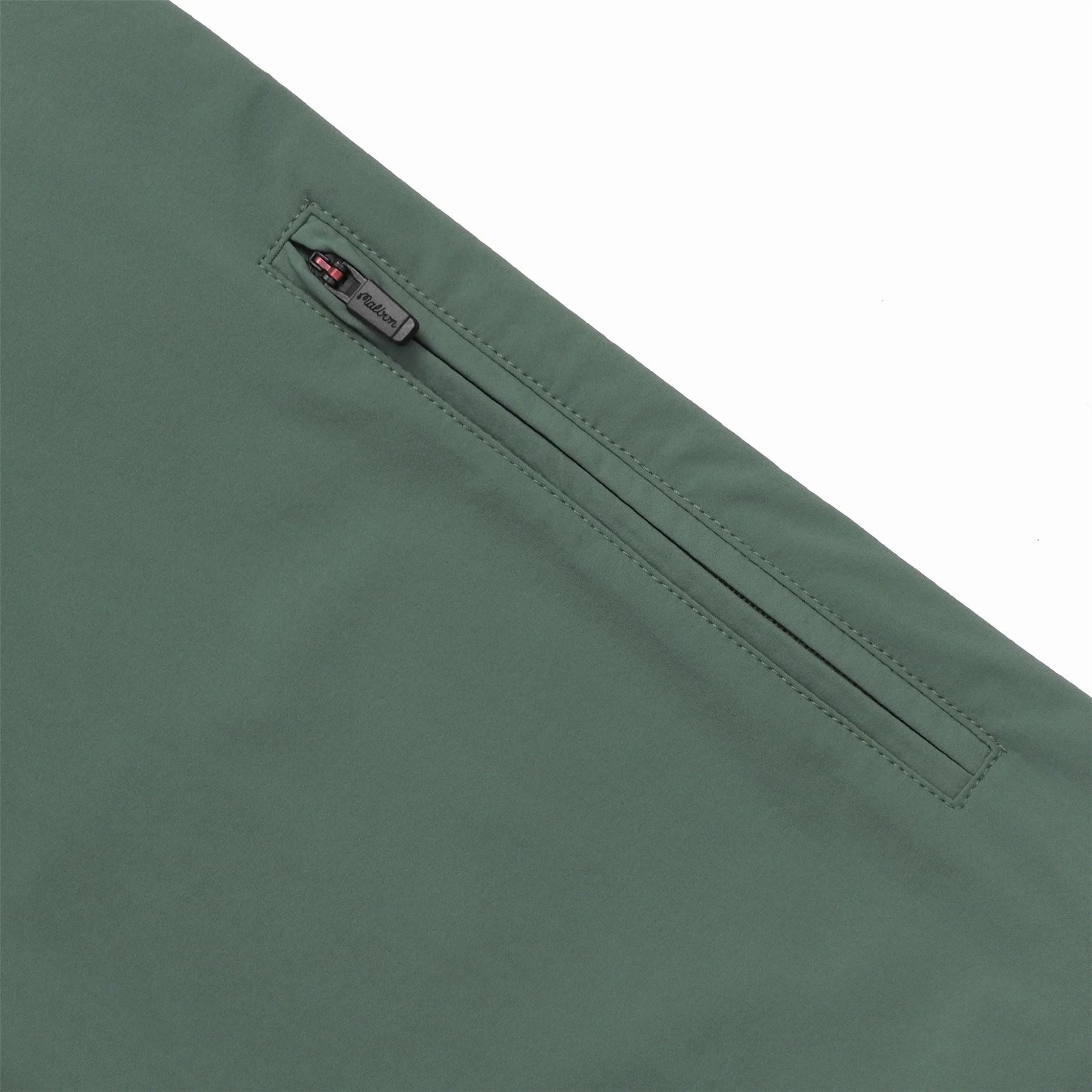 Performance Full Zip Shell Jacket Forest Malbon Men's Golf Lifestyle Wear