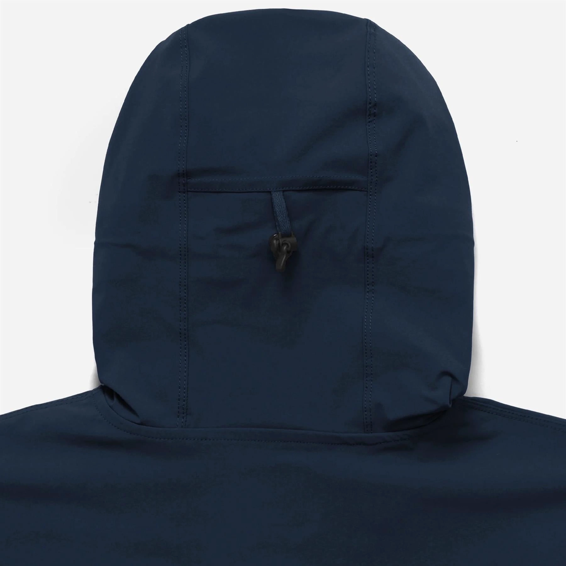 Performance Full Zip Shell Jacket Navy Malbon Men's Golf Lifestyle Wear