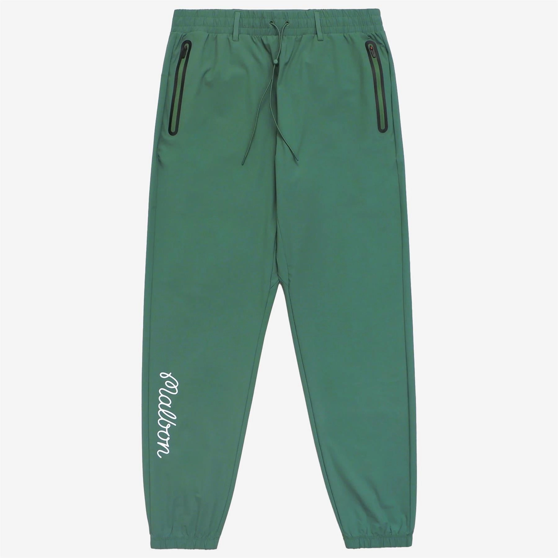 Performance Nylon Tech Trousers Forest Malbon Men's Golf Lifestyle Wear