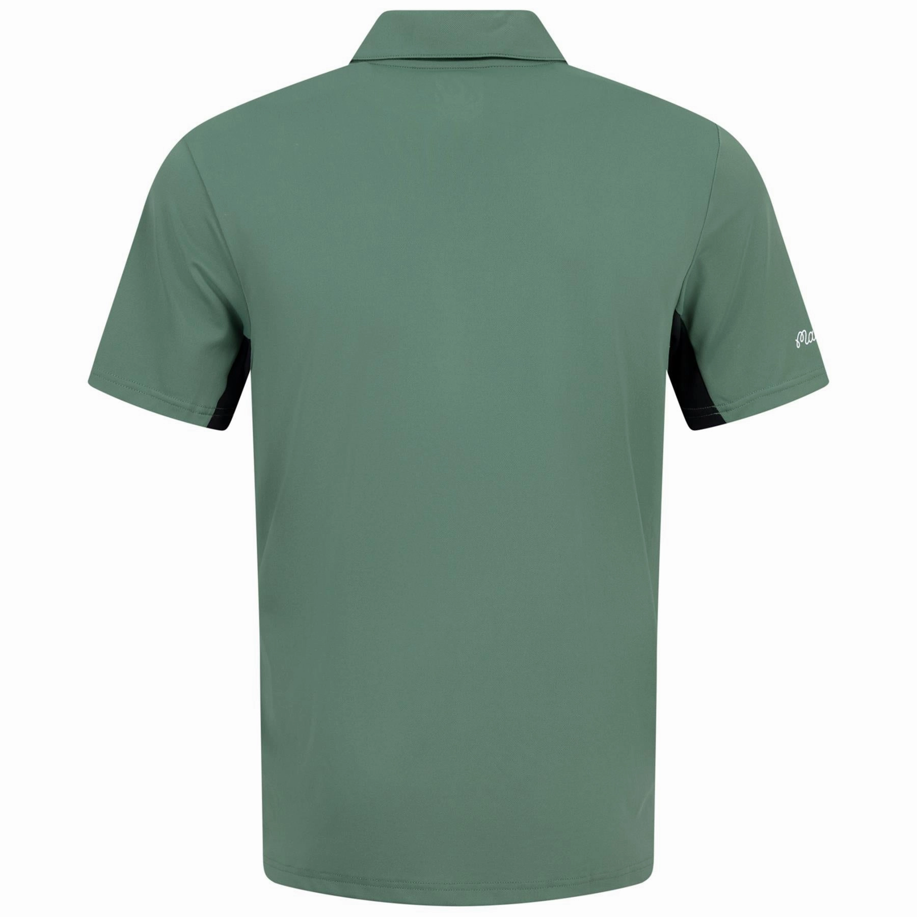 Performance Pique Polo Forest Malbon Men's Golf Lifestyle Wear