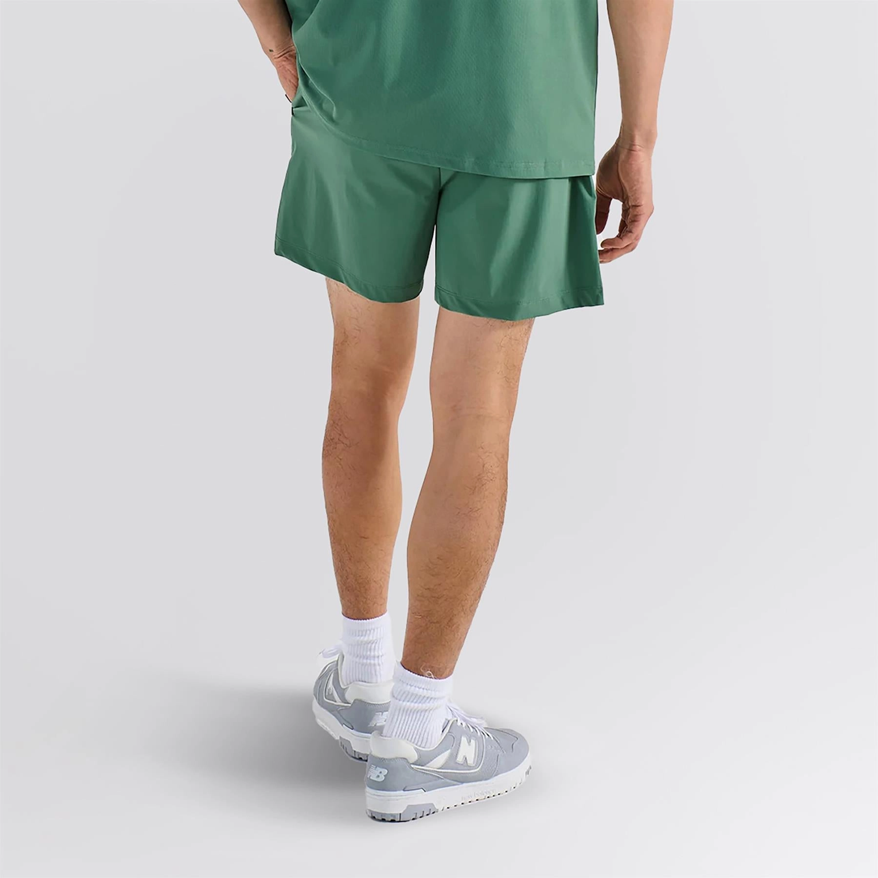 Performance Poly Tech Shorts Forest Malbon Men's Golf Lifestyle Wear