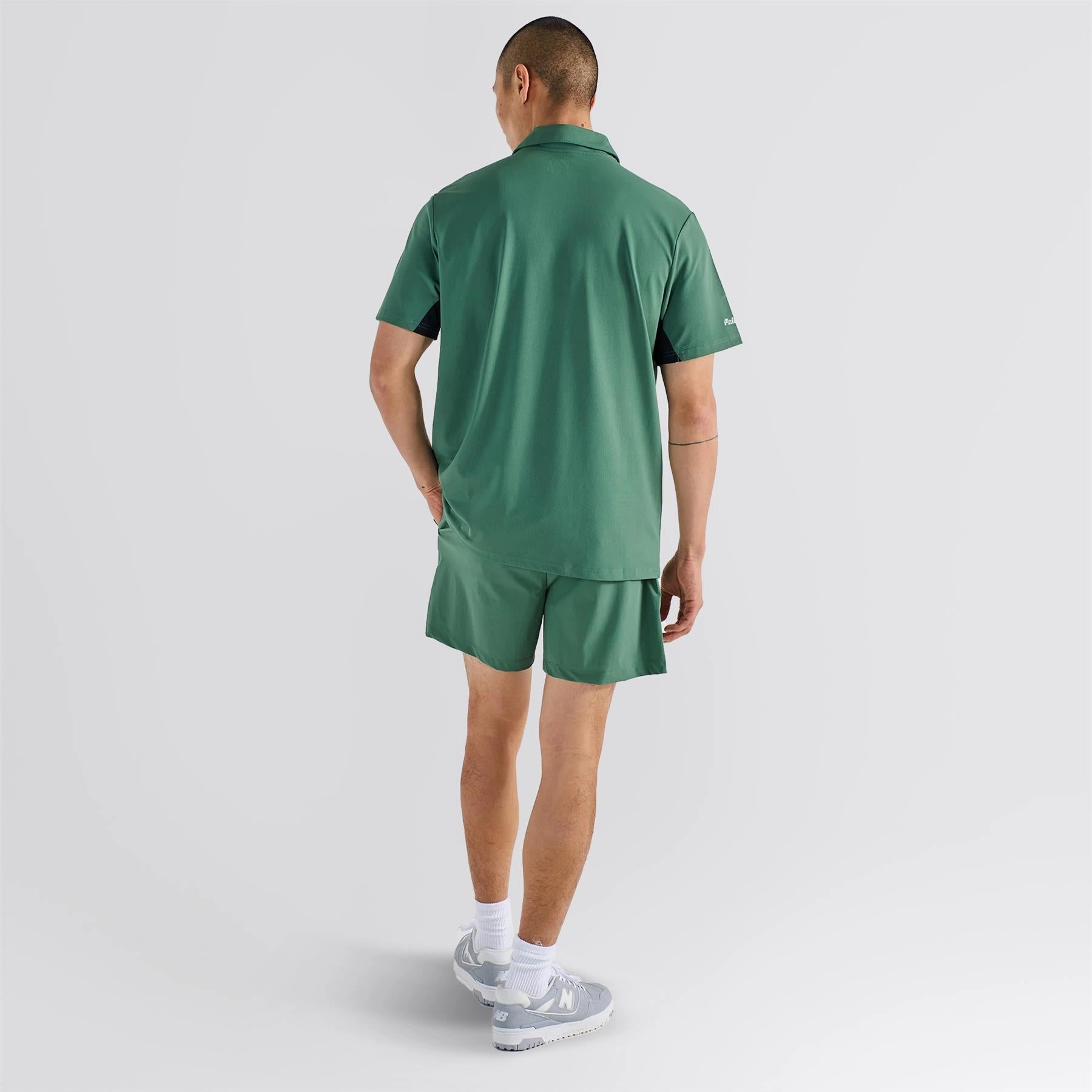 Performance Poly Tech Shorts Forest Malbon Men's Golf Lifestyle Wear