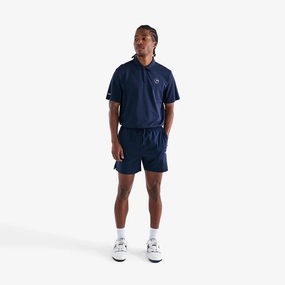Performance Poly Tech Shorts Navy Malbon mens golf lifestyle wear