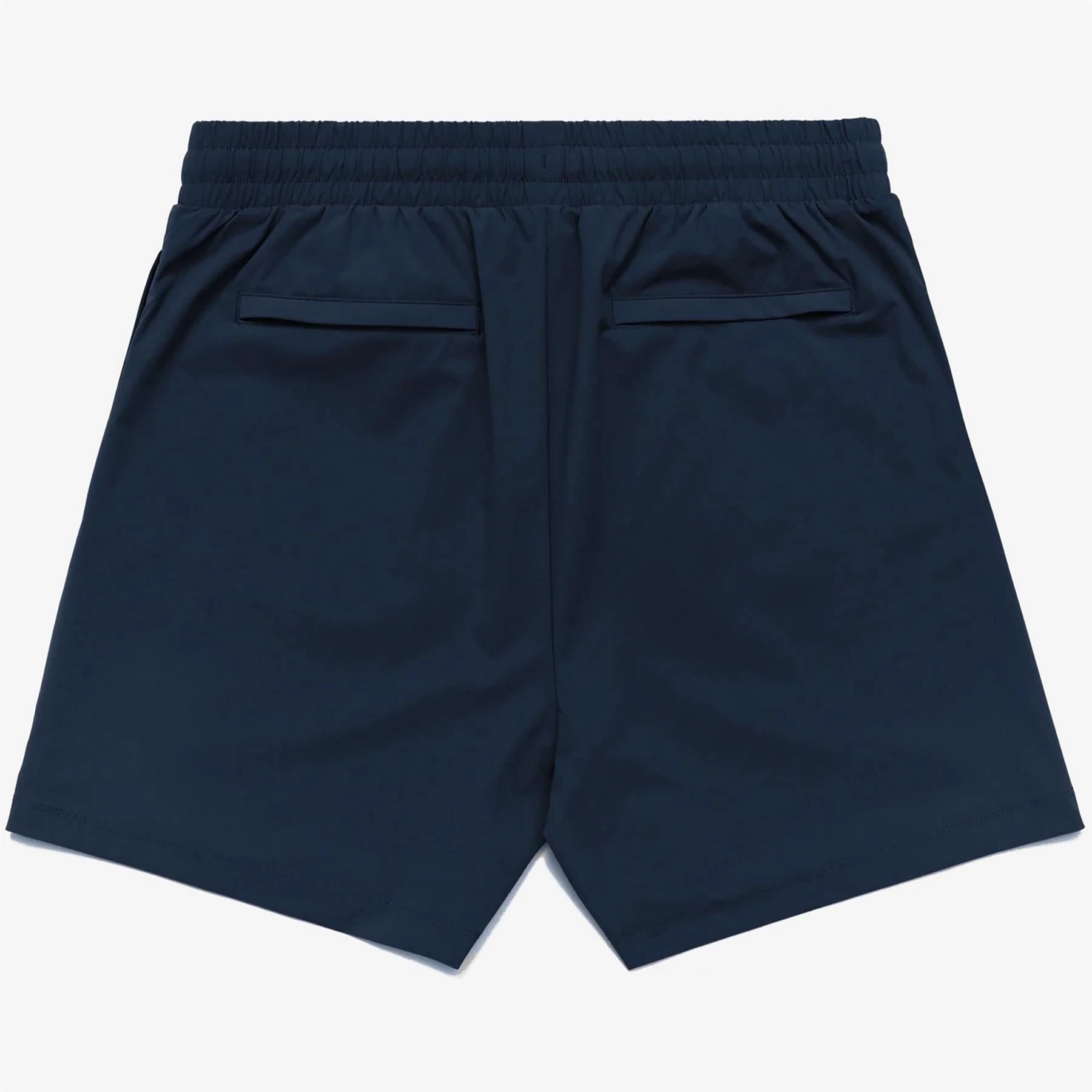 Performance Poly Tech Shorts Navy Malbon Men's Golf Lifestyle Wear
