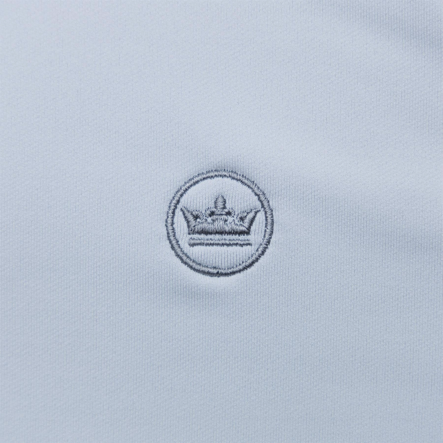 Perth Stretch Quarter Zip Mid Layer British Grey Peter Millar Menswear Collection