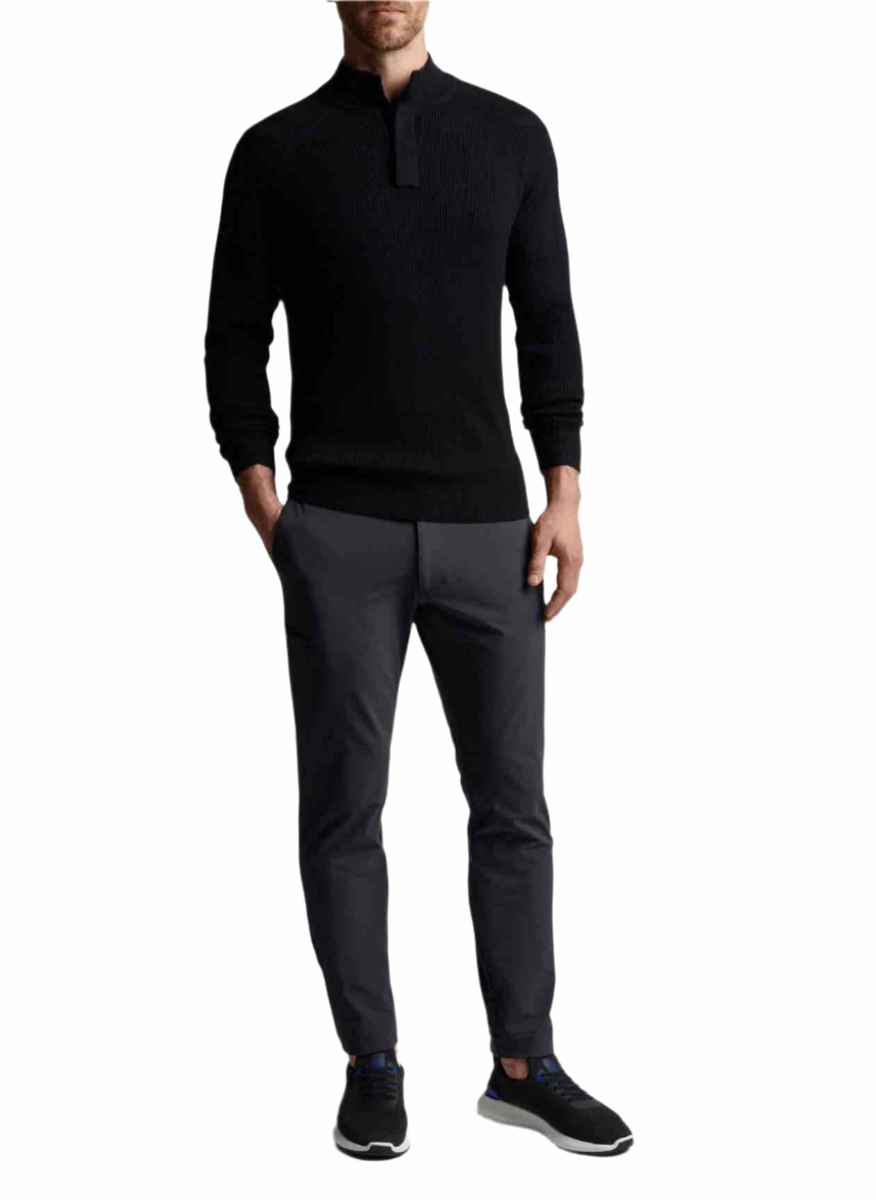 Peter Millar Apres Ski Quarter Magnet Sweater Peter Millar Men's Apparel