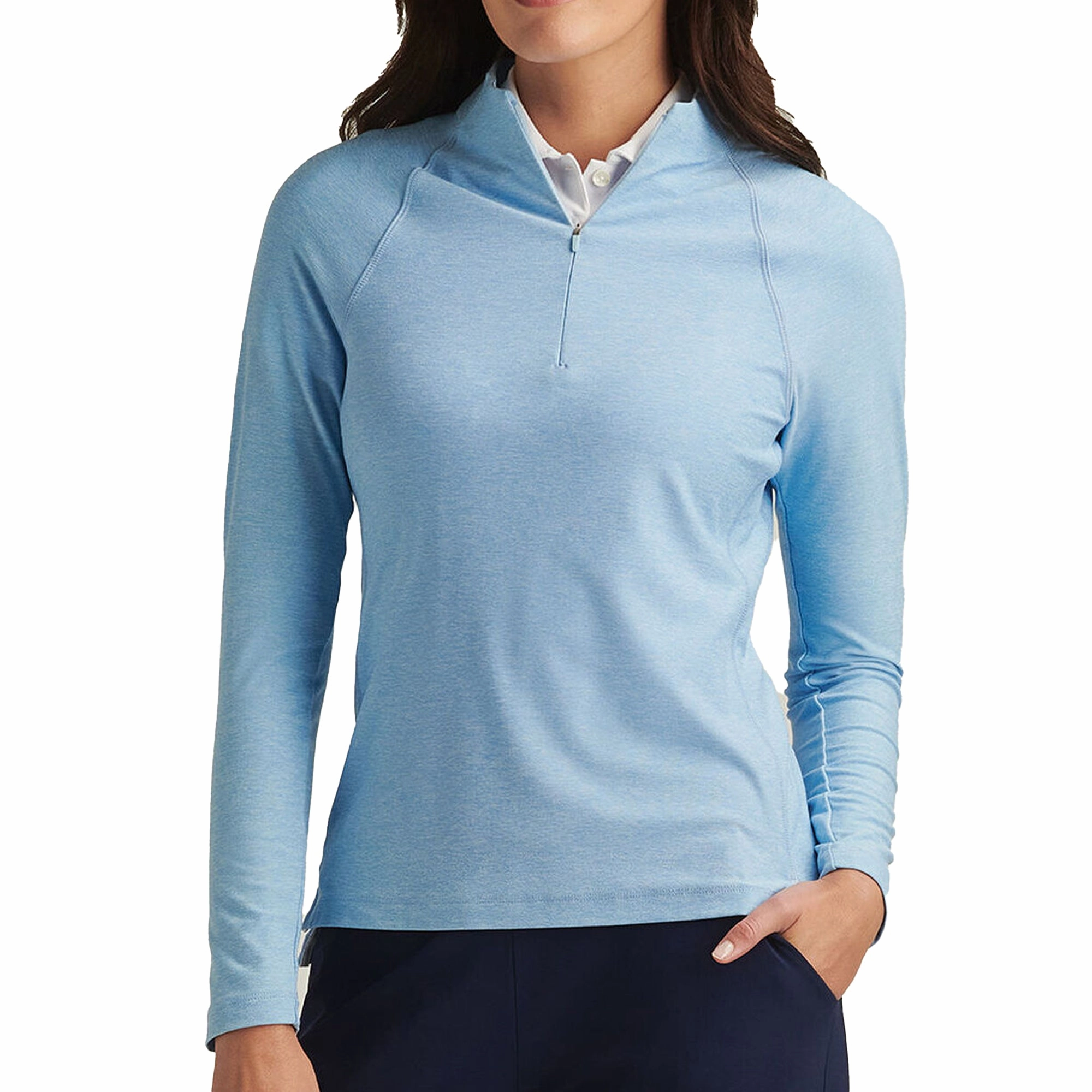 Peter Millar Ladies Melange Raglan Sleeve Perth Peter Millar Women's Fashion