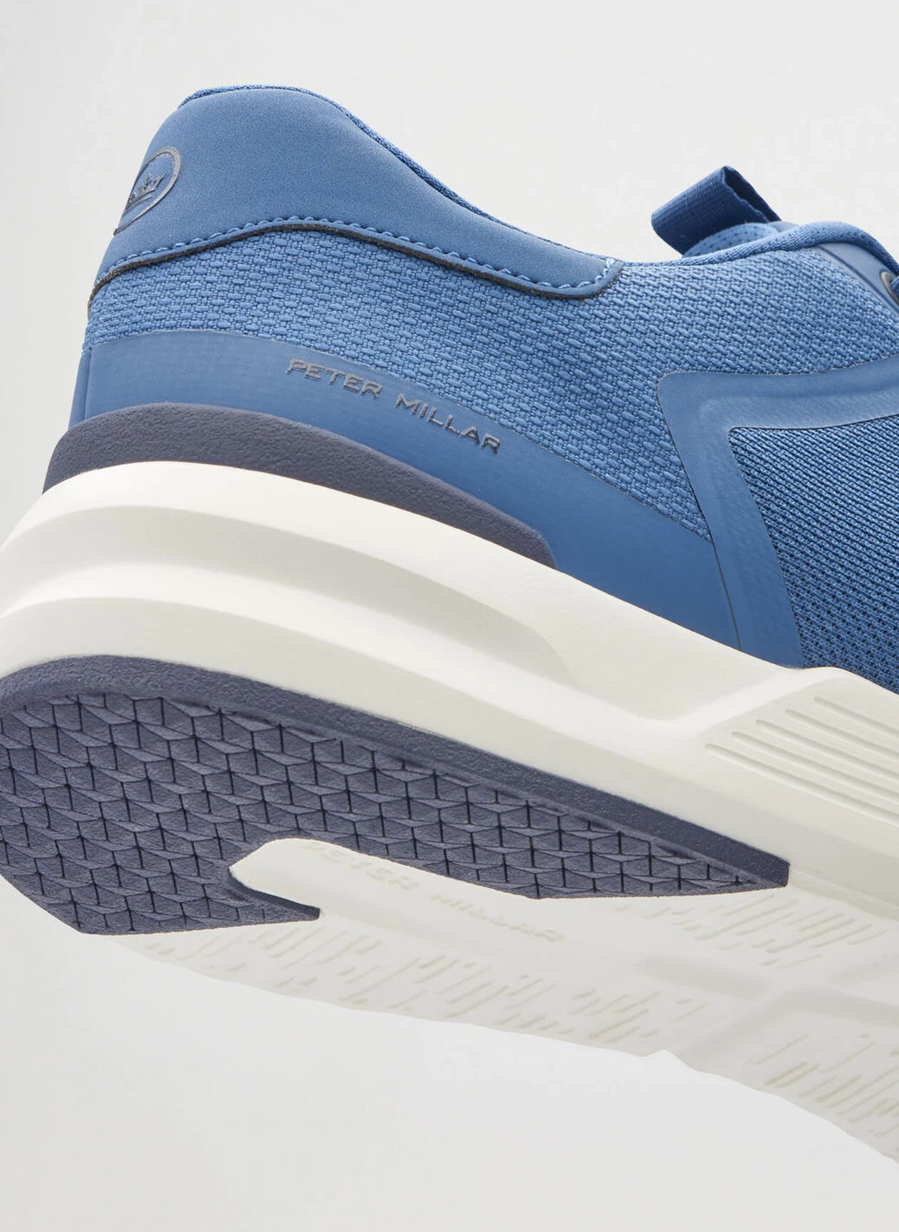 PETER MILLAR Men's Camberfly Sneaker - OCEAN BLUE Men's Durable Golf Shoes