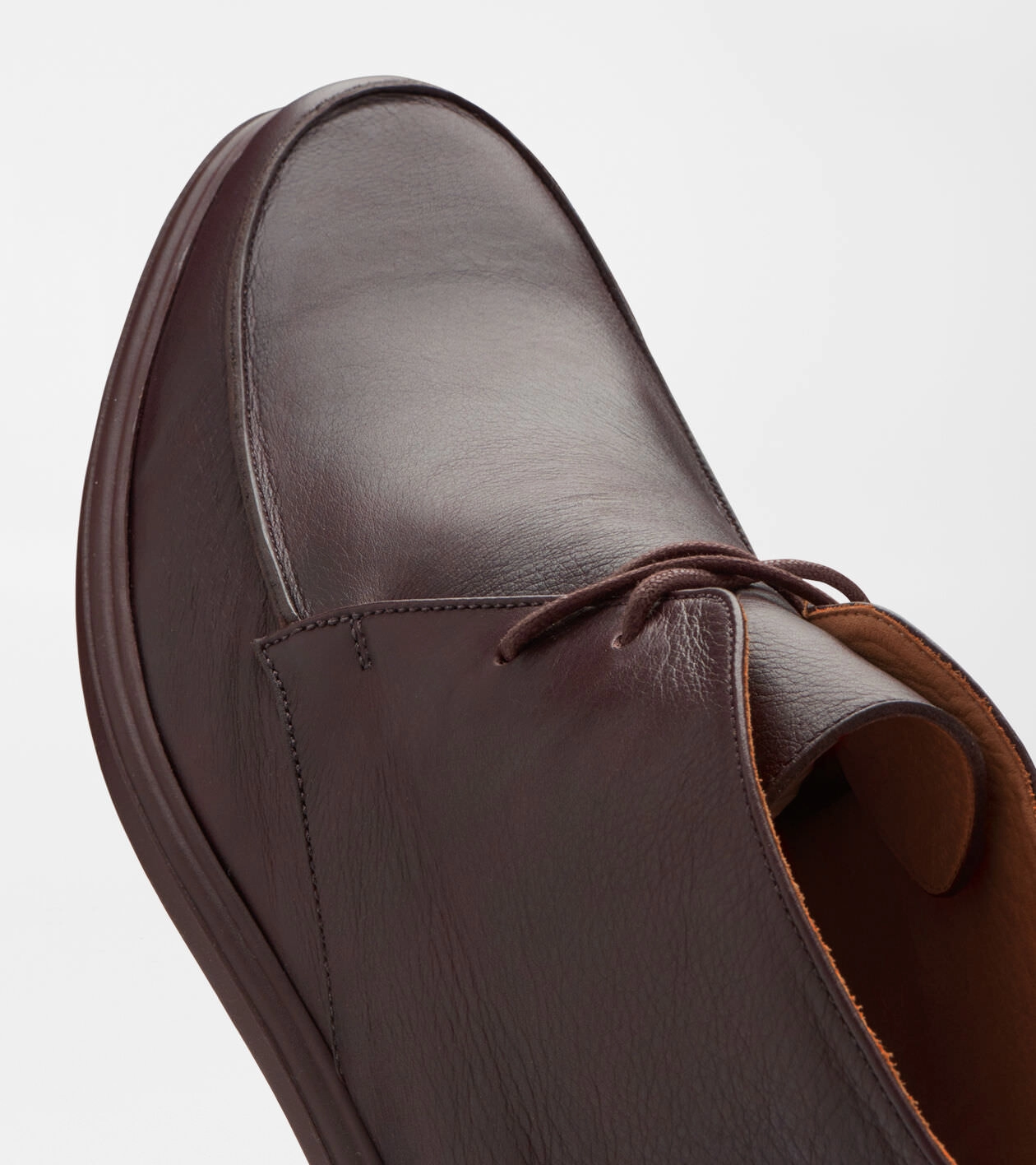 PETER MILLAR Men's Excursionist Leather Lace Up Derby Boot - CHOCOLATE Men's Durable Golf Shoes
