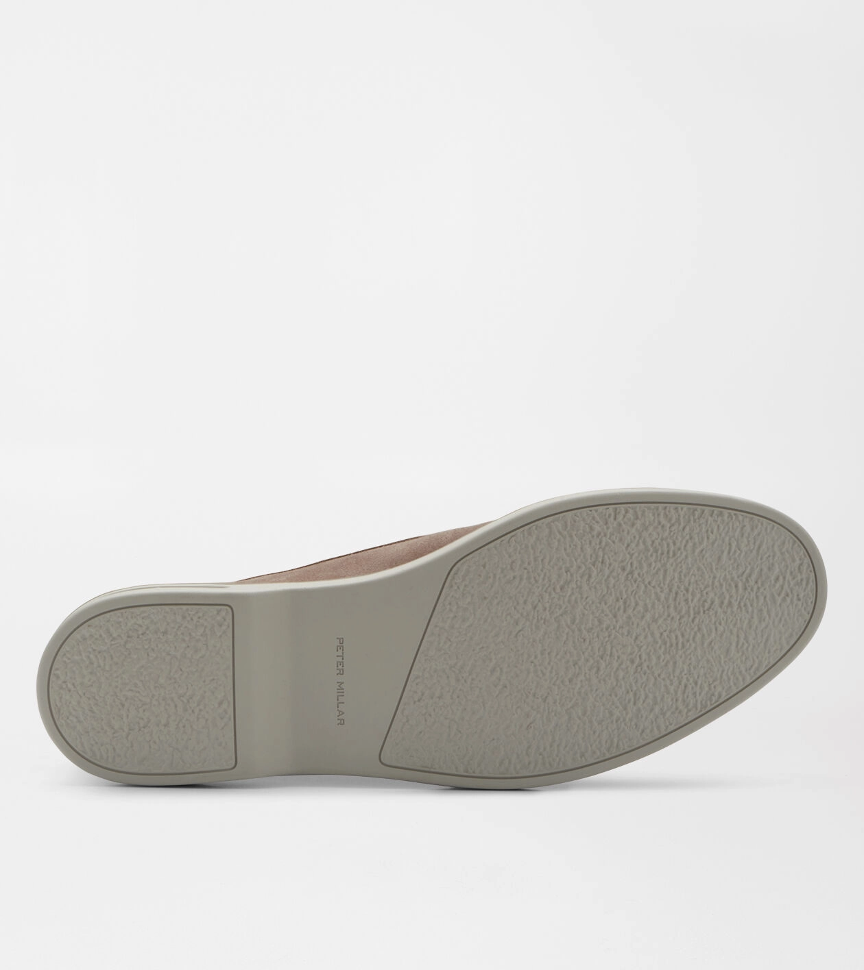 PETER MILLAR Men's Excursionist Penny Loafer - PEBBLE Men's Durable Golf Shoes