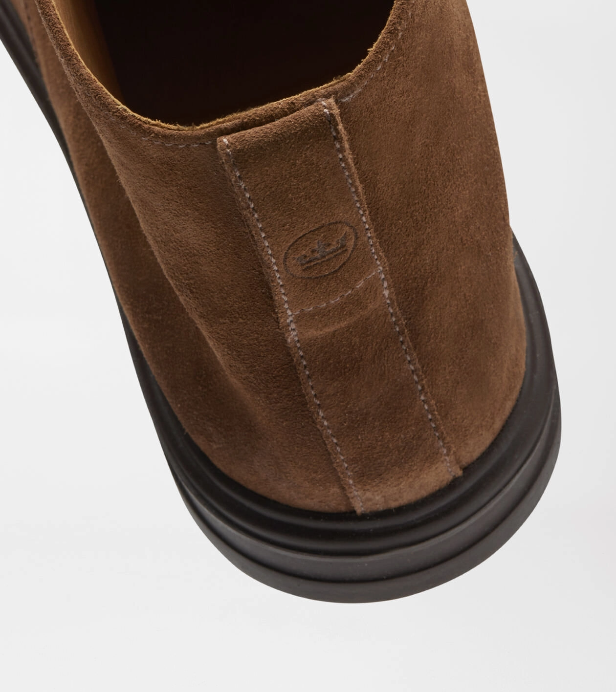 PETER MILLAR Men's Excursionist Suede Lace Up Derby Boot - DARK AMBER Men's Durable Golf Shoes