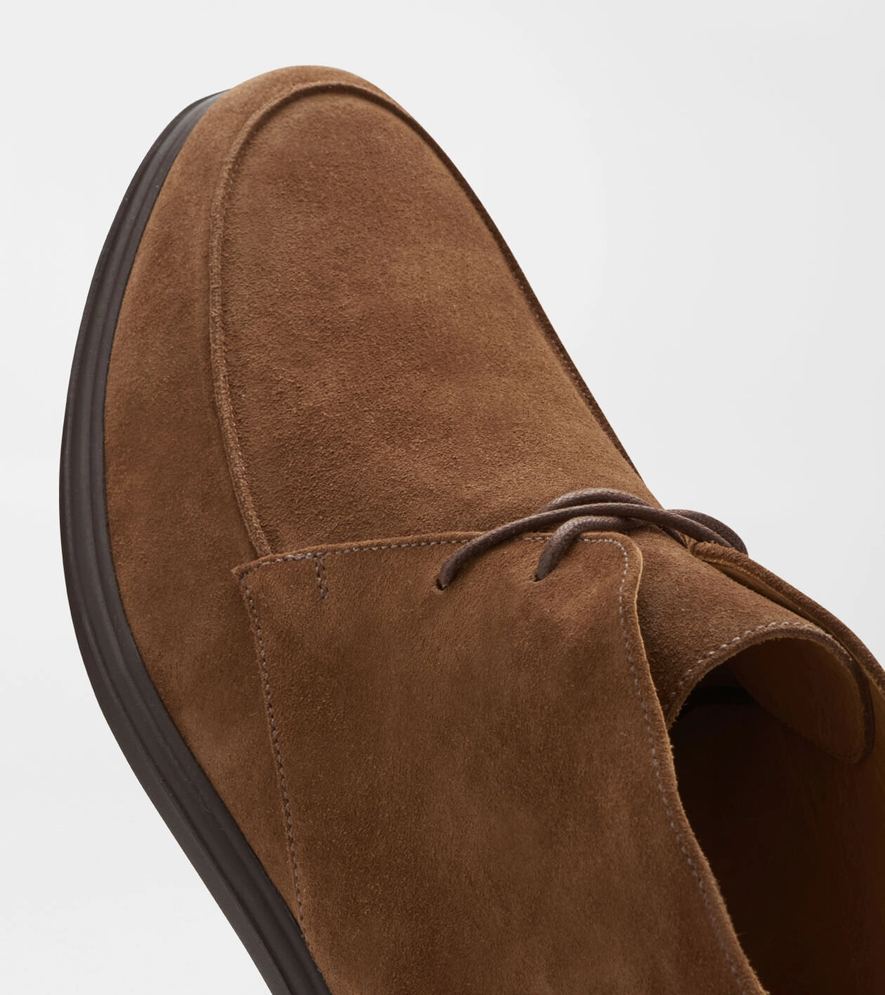 PETER MILLAR Men's Excursionist Suede Lace Up Derby Boot - DARK AMBER Men's Durable Golf Shoes