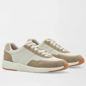 PETER MILLAR Men's Journeyman Sneaker - DRIFTWOOD Mens durable golf shoe collection