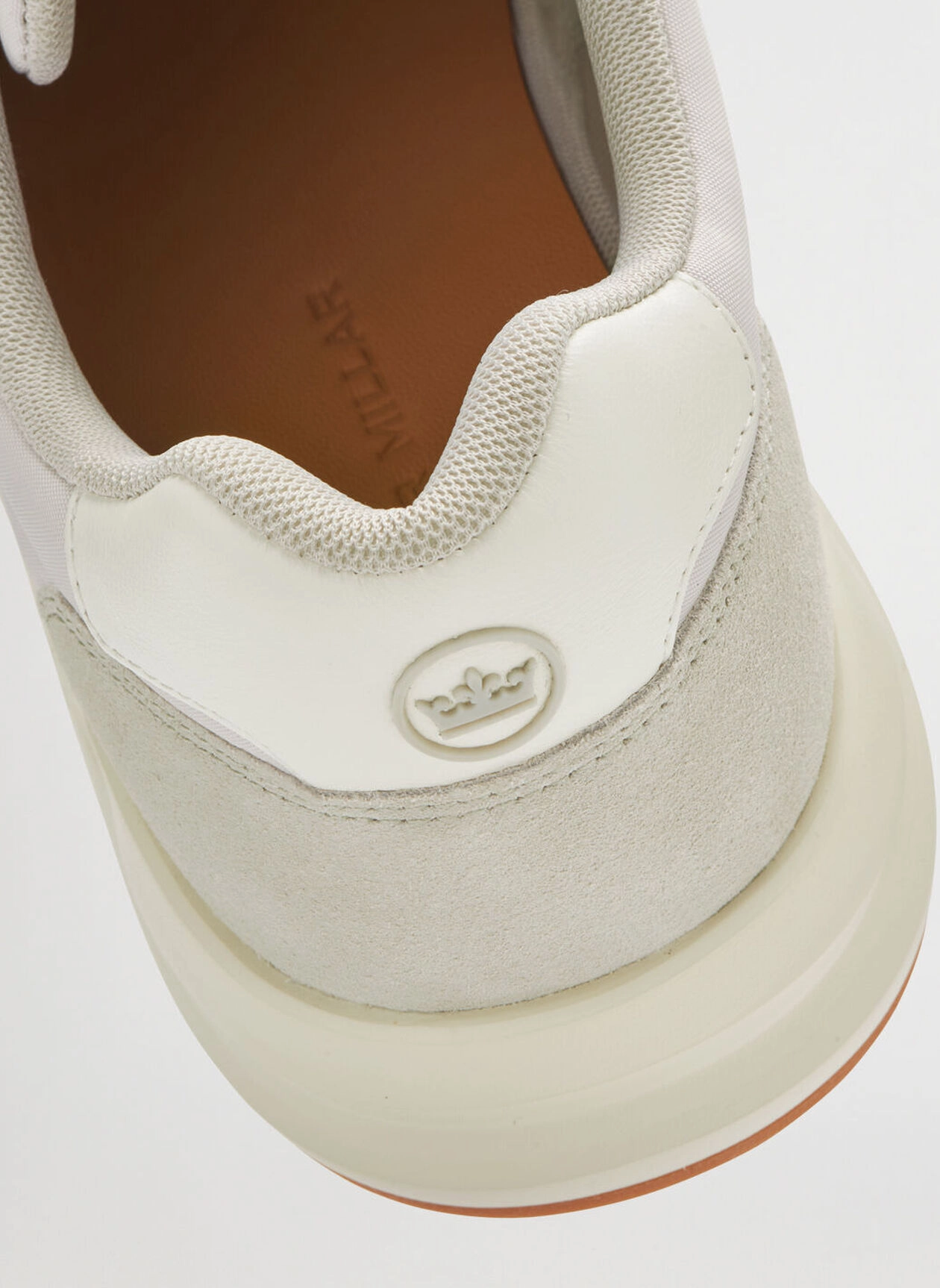 PETER MILLAR Men's Journeyman Sneaker - LIGHT PEWTER Men's Durable Golf Shoes