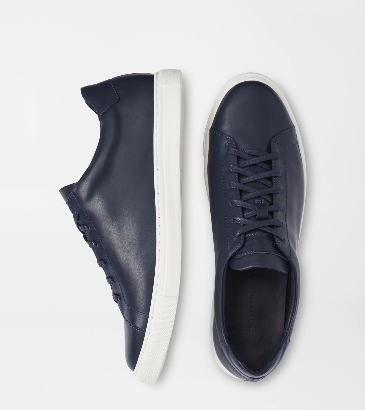 PETER MILLAR Men's Vantage Lite Sneaker - DARK NAVY Men's Durable Golf Shoes
