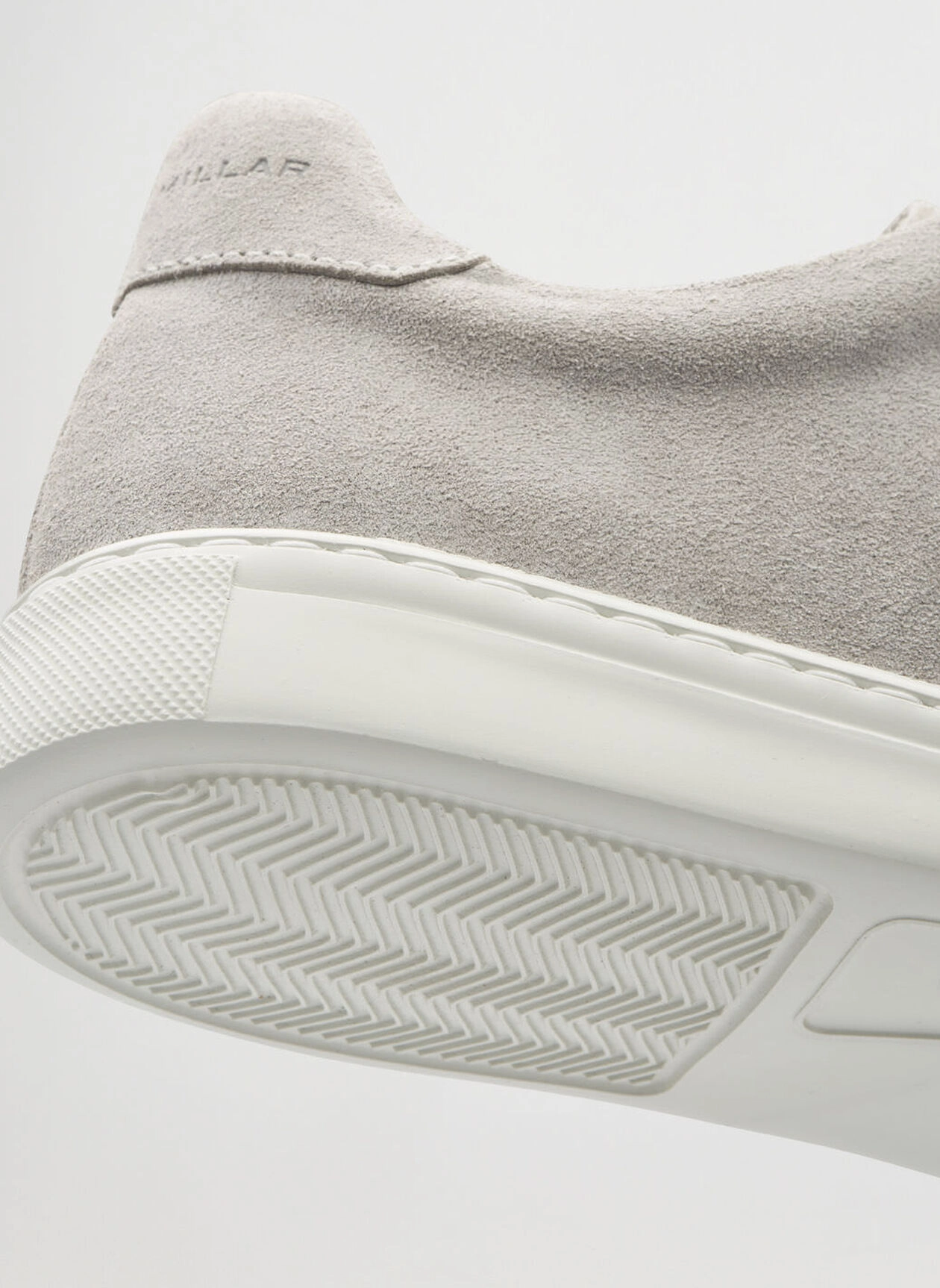 PETER MILLAR Women's Vantage Lite Suede Sneaker - PEARL GREY Women's High-Performance Golf Shoes