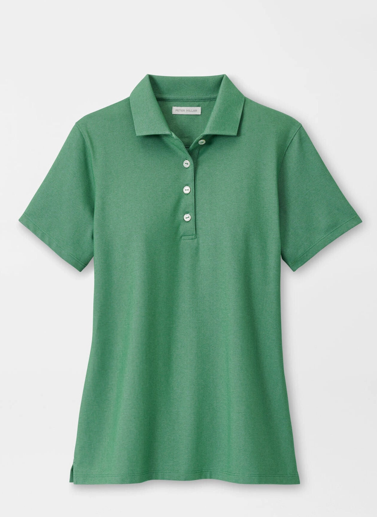 Peter Millar Womens Albatross Short-Sleeve Polo - Field Green Peter Millar women's fashion line