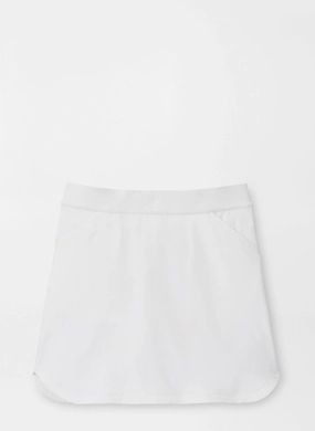 Peter Millar Womens Alice Tossed Paisley Petal Hem Skort - White Peter Millar women's fashion line