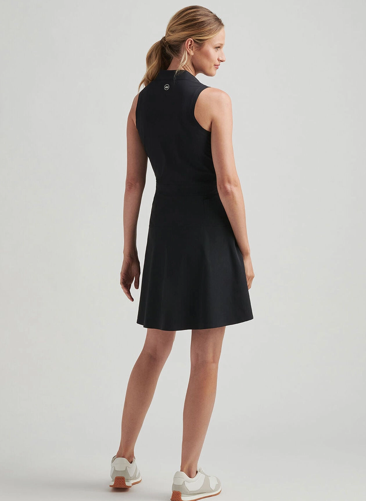 Peter Millar Womens Bingham Sleeveless Sport Dress - Black Peter Millar Apparel for Women